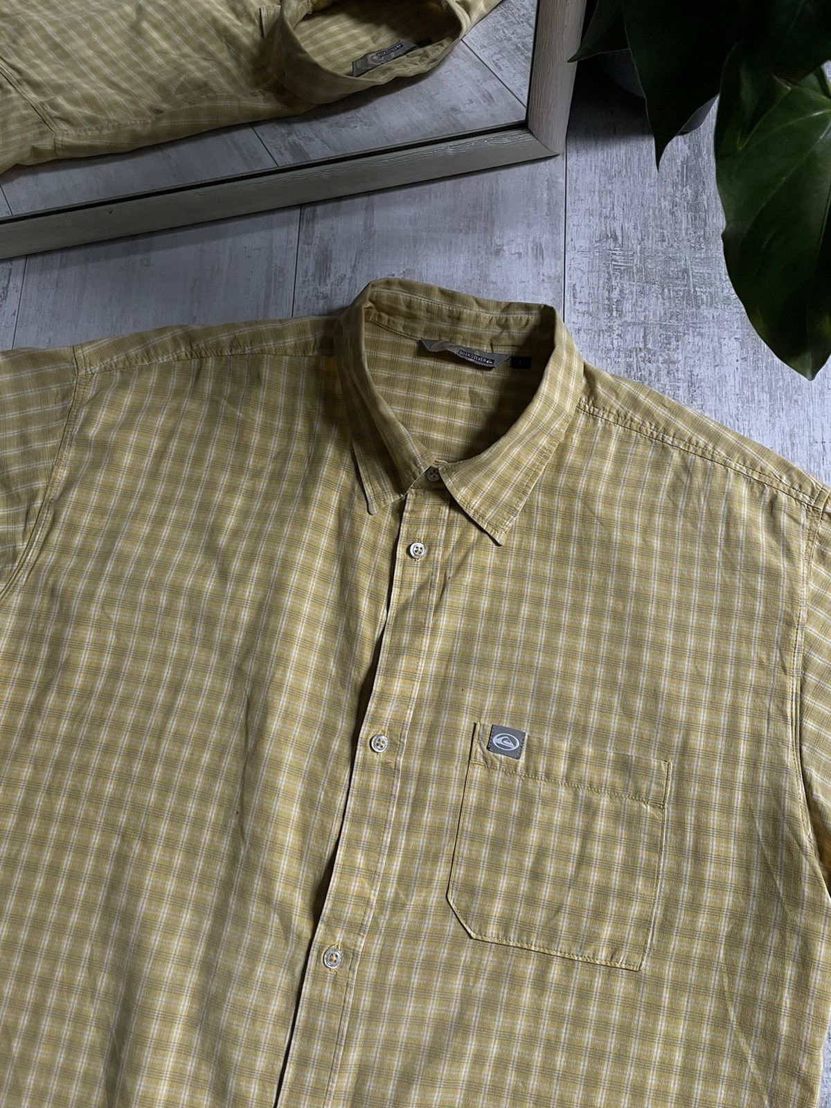 Quiksilver Vintage Quiksilver 00’s Bakio Shirt Surf Style RARE Size US L / EU 52-54 / 3 - 4 Thumbnail