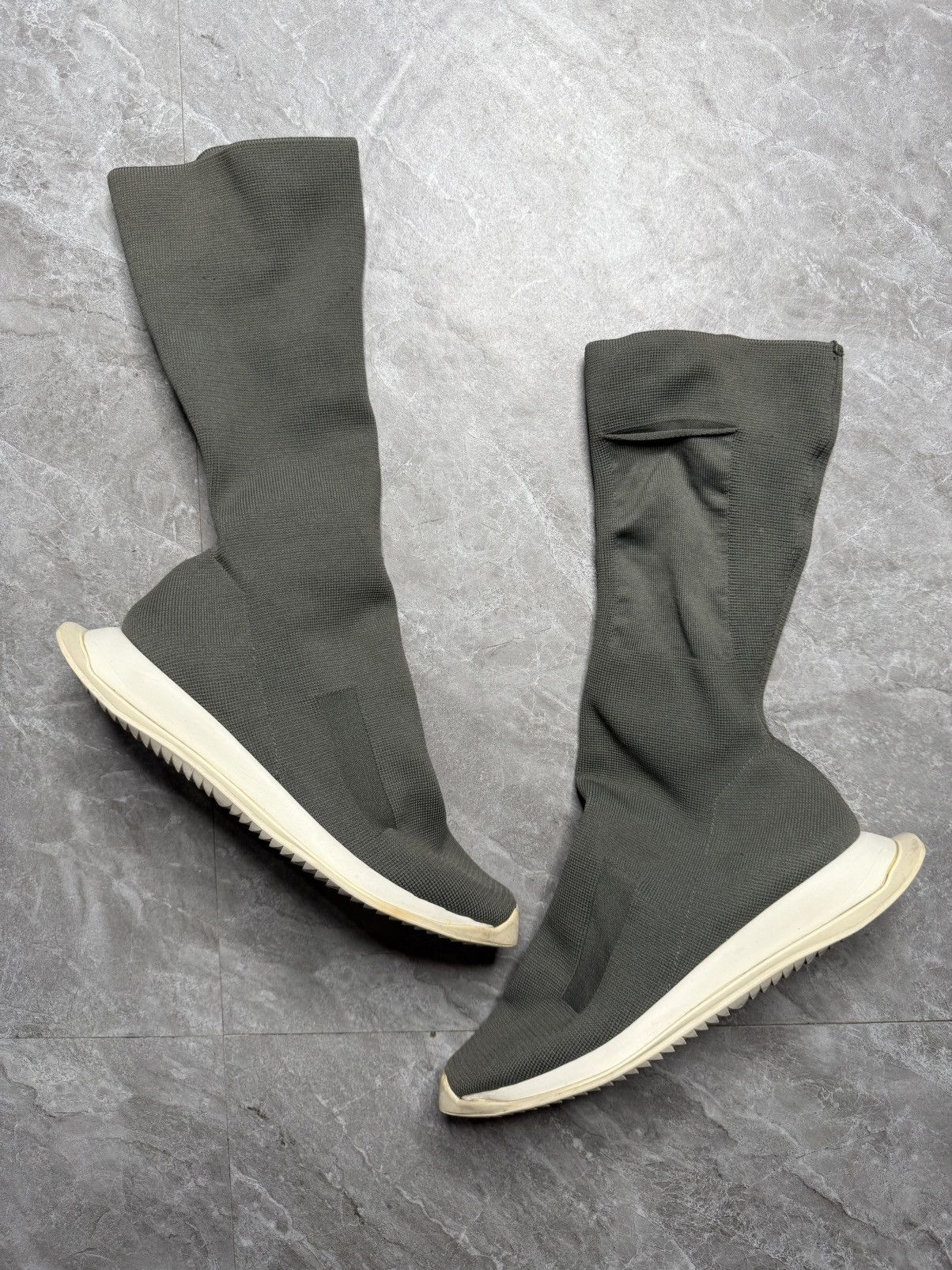 Rick Owens Drkshdw Rick Owens Sock Runner Stretch Size US 7 / EU 40 - 1 Thumbnail
