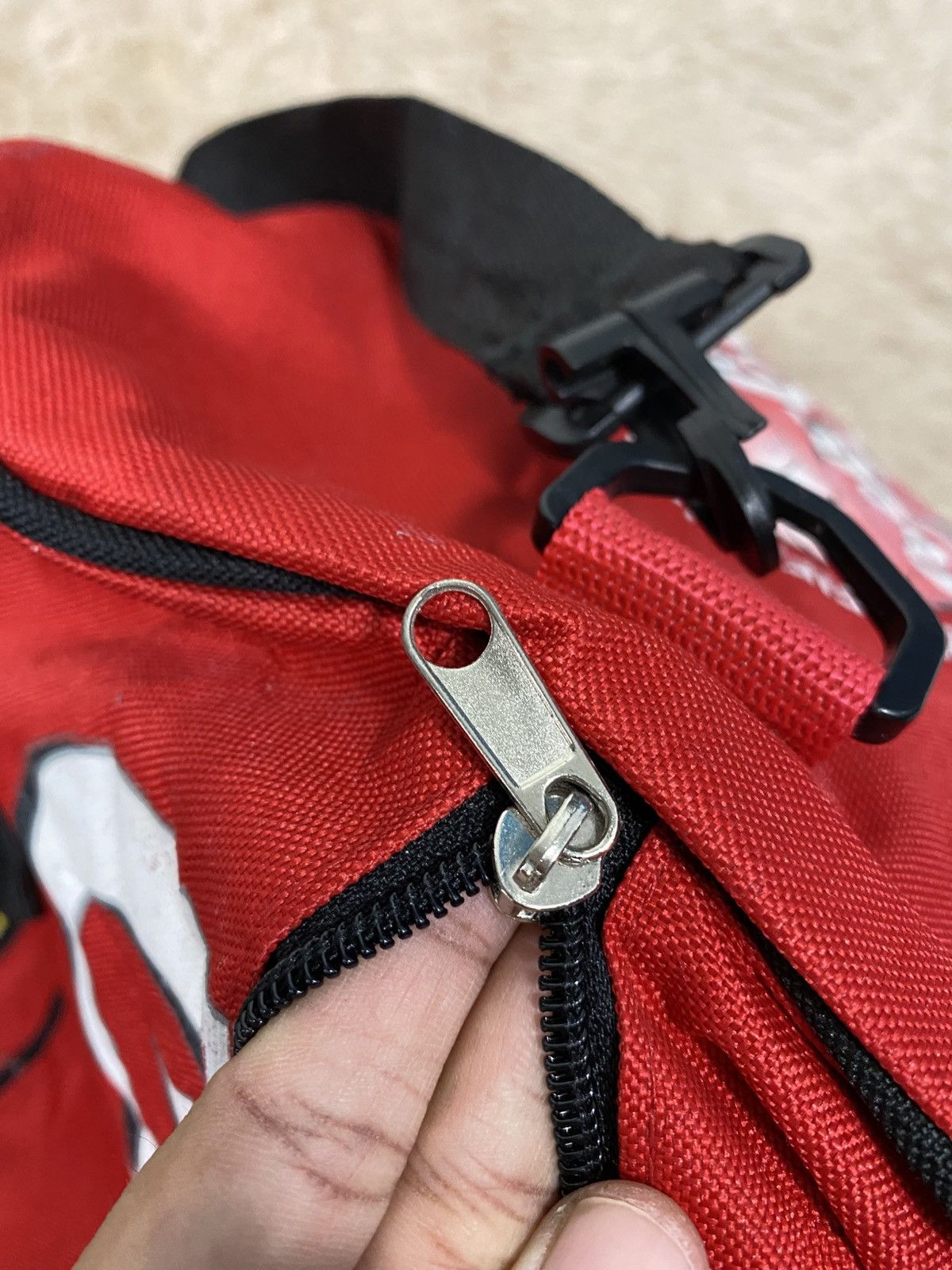 Japanese Brand 📌Vintage Medium Shoulder Bag Travel Coca Cola Big Logo Size ONE SIZE - 12 Thumbnail