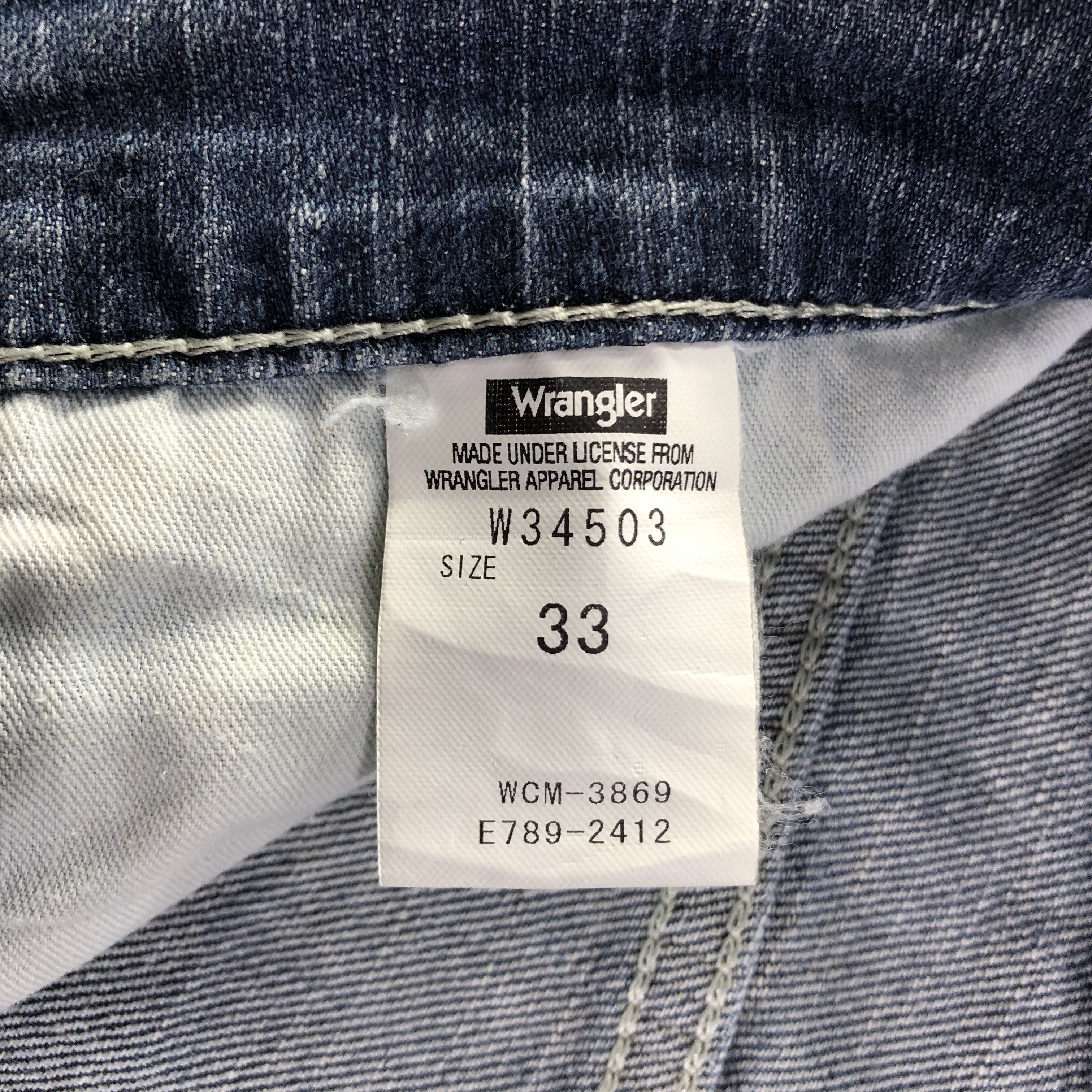 Vintage × Wrangler Vintage Blue Wash Wrangler Jeans-JM3233 Size US 34 / EU 50 - 9 Thumbnail