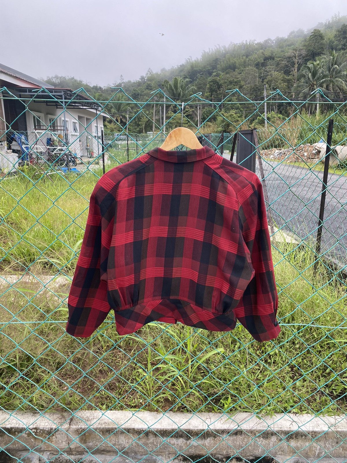 Seditionaries New Anjela Checkered Cropped Jacket Size M / US 6-8 / IT 42-44 - 2 Thumbnail
