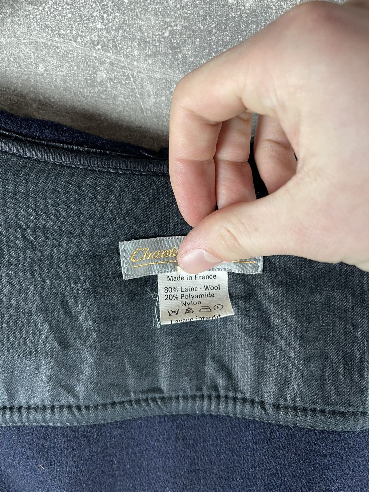 Juicy Couture Y2K Juicy Couture Cropped Wool Jacket Faux Fur Collar Blue Size L / US 10 / IT 46 - 14 Thumbnail