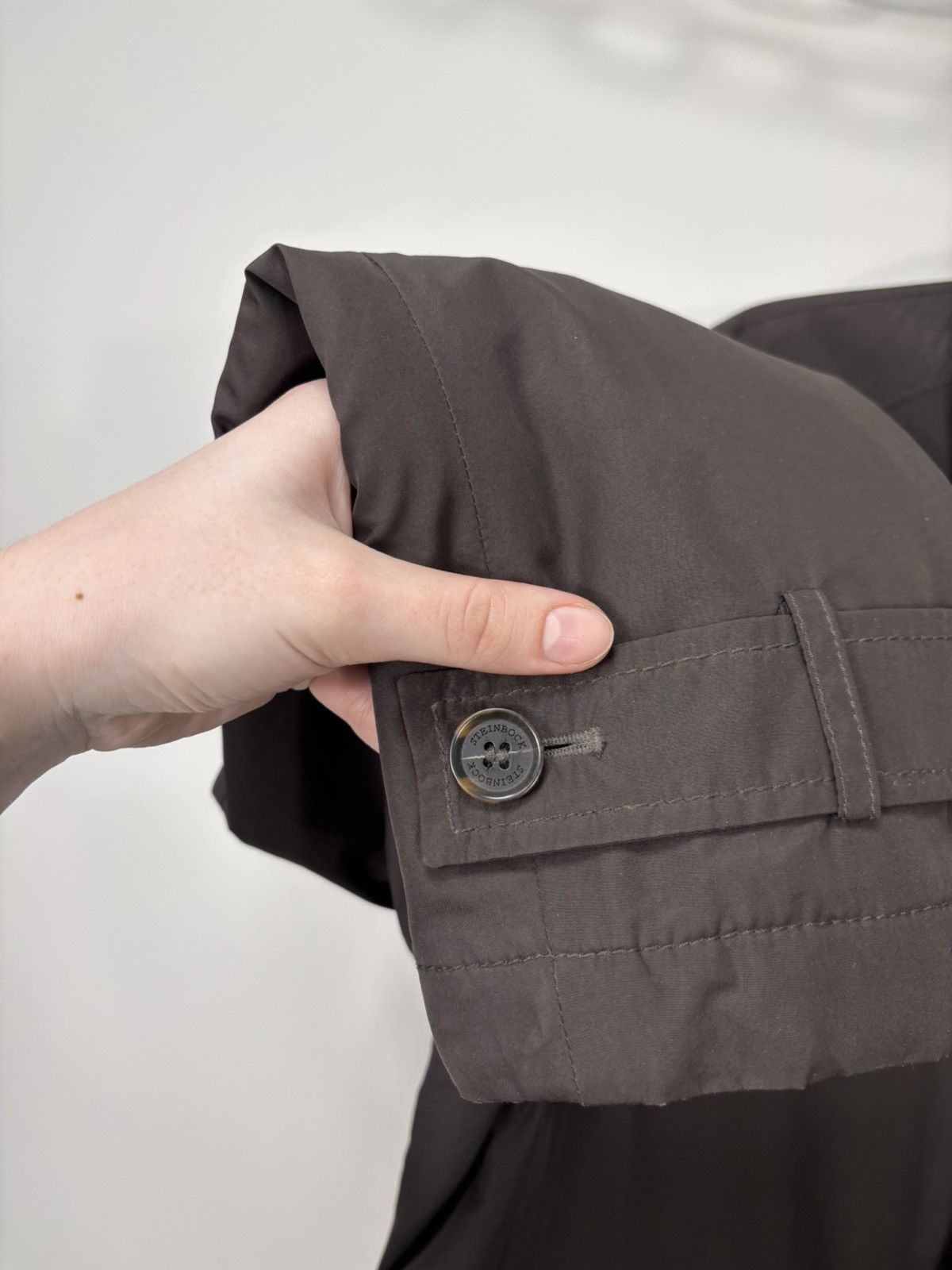 Other Steinbock Men’s Thermore Insulated Brown Short Trench Coat Size US L / EU 52-54 / 3 - 10 Thumbnail