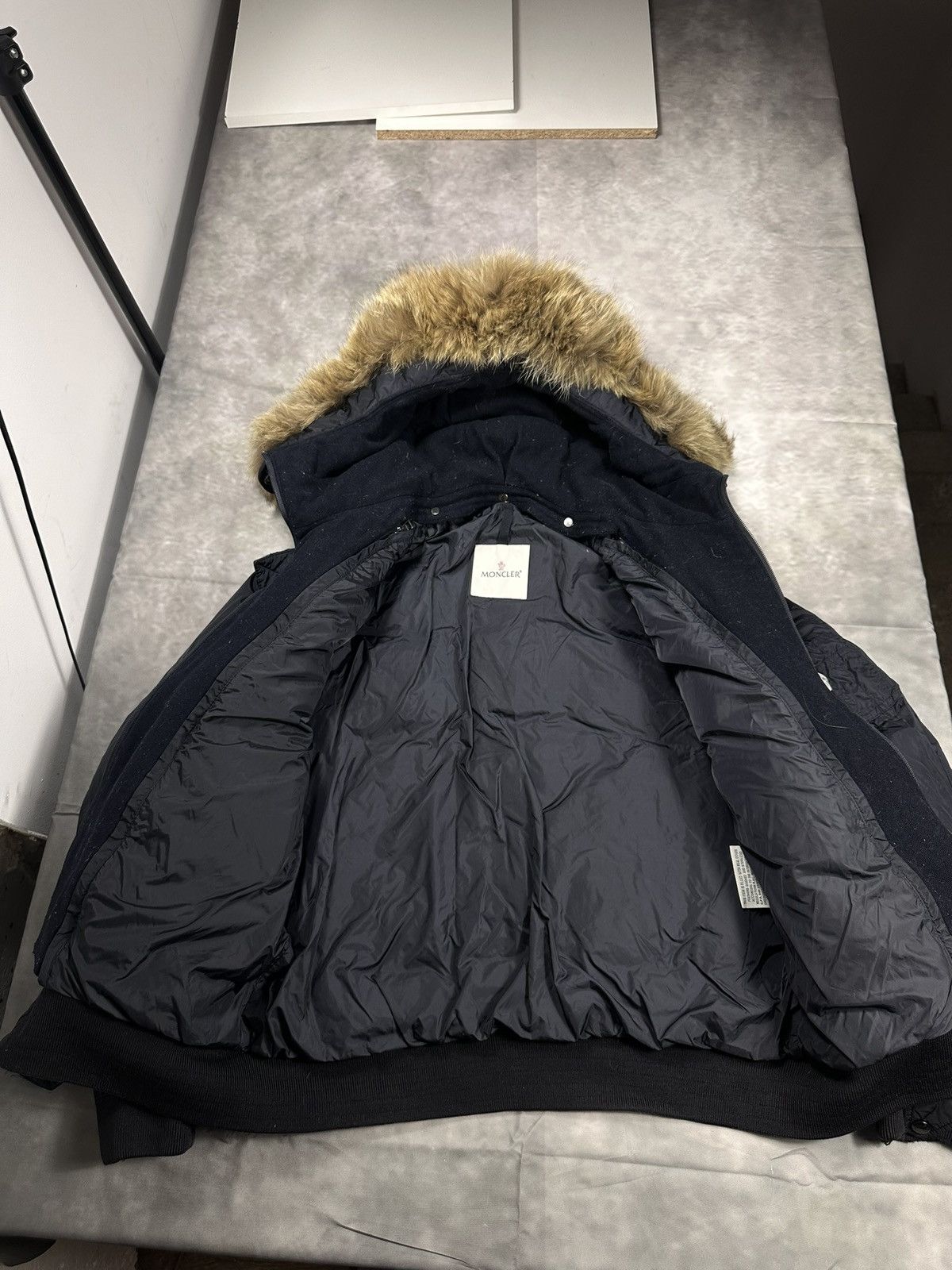 Moncler Moncler Muscade Fur Down Jacket bomber cropped japan Size US M / EU 48-50 / 2 - 13 Thumbnail
