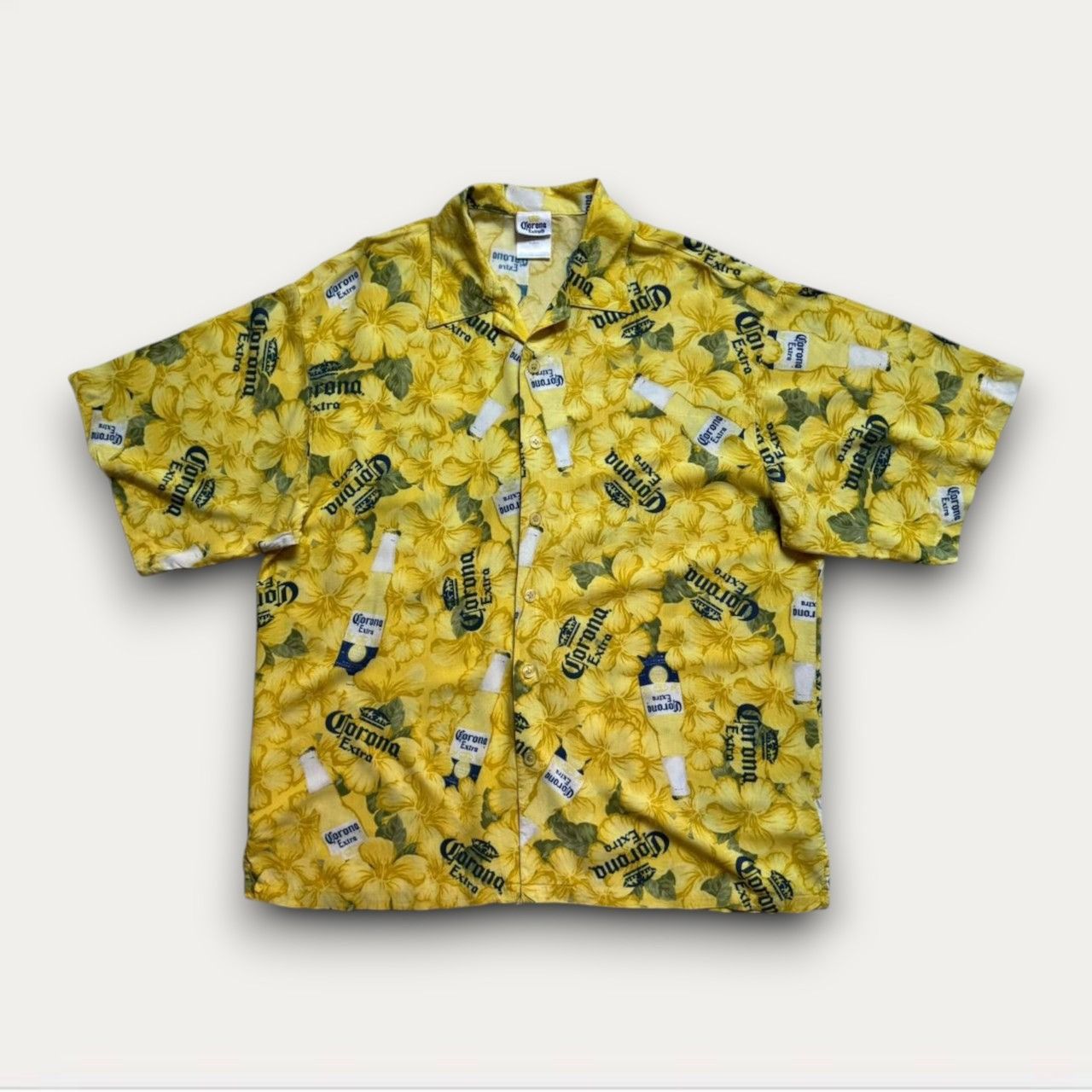 Vintage Vintage Y2K Corona Extra Shirt Size US XL / EU 56 / 4 - 1 Thumbnail
