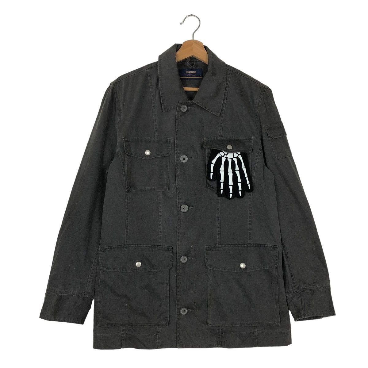 Japanese Brand 🔥VINTAGE CHORE BIKER JACKET JEANING GARAGE ISSEY MIYAKE Size US M / EU 48-50 / 2 - 1 Thumbnail