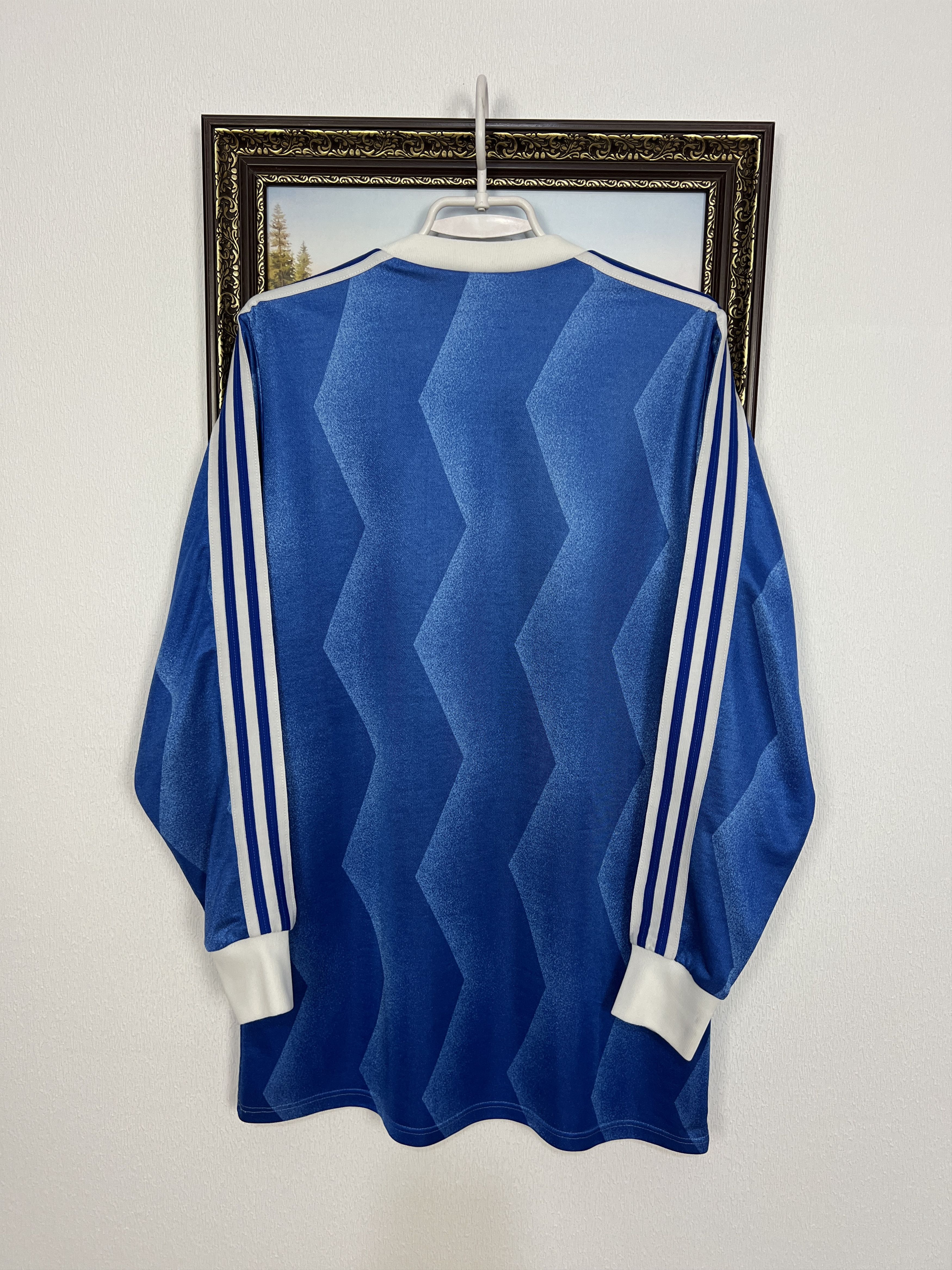 Adidas Levski Sofia Football Shirt West Germany Long Sleeve Jersey Size US L / EU 52-54 / 3 - 8 Thumbnail