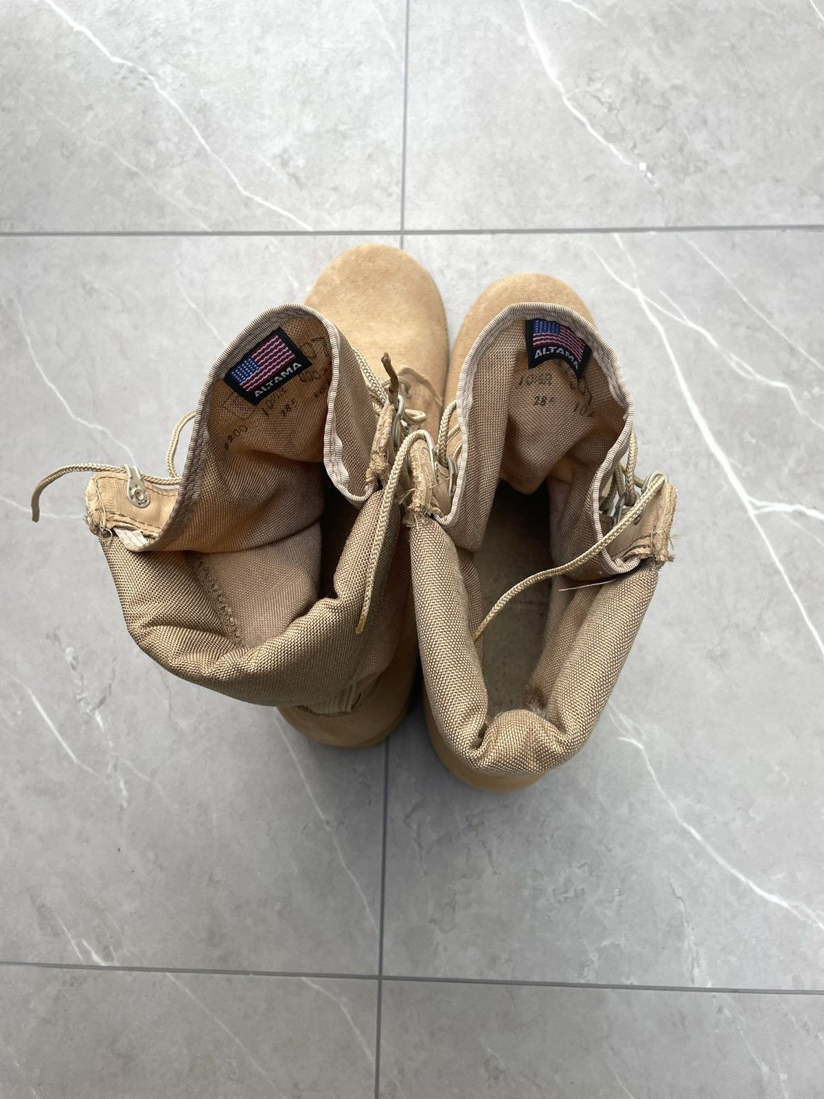Vintage Vintage Military Tan Desert Boots Size US 10.5 / EU 43-44 - 9 Thumbnail