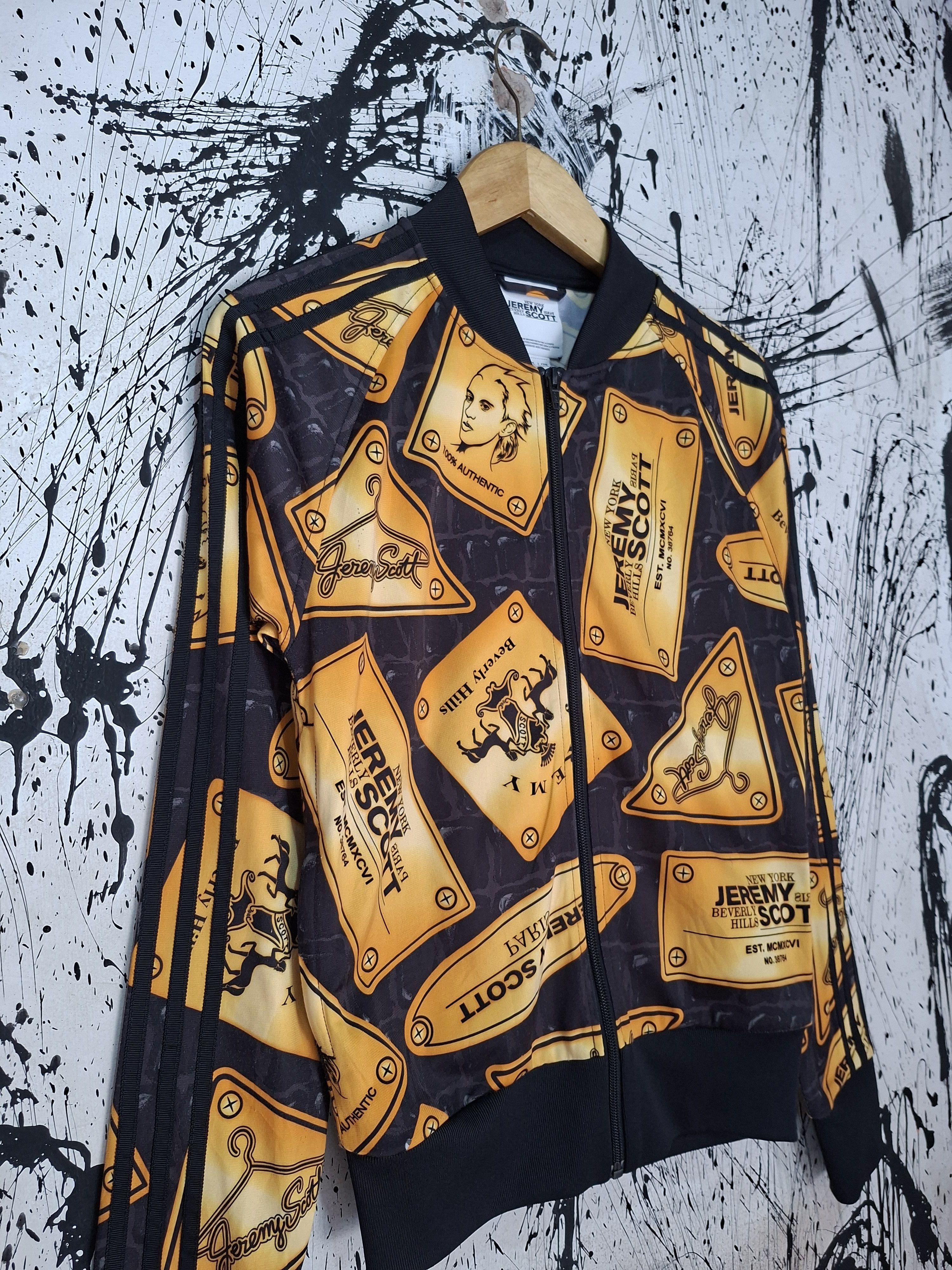 Adidas × Jeremy Scott ADIDAS X JEREMY SCOTT SS 2014 TRACK JACKET (KINGSMAN MOVIE) Size US XS / EU 42 / 0 - 4 Thumbnail