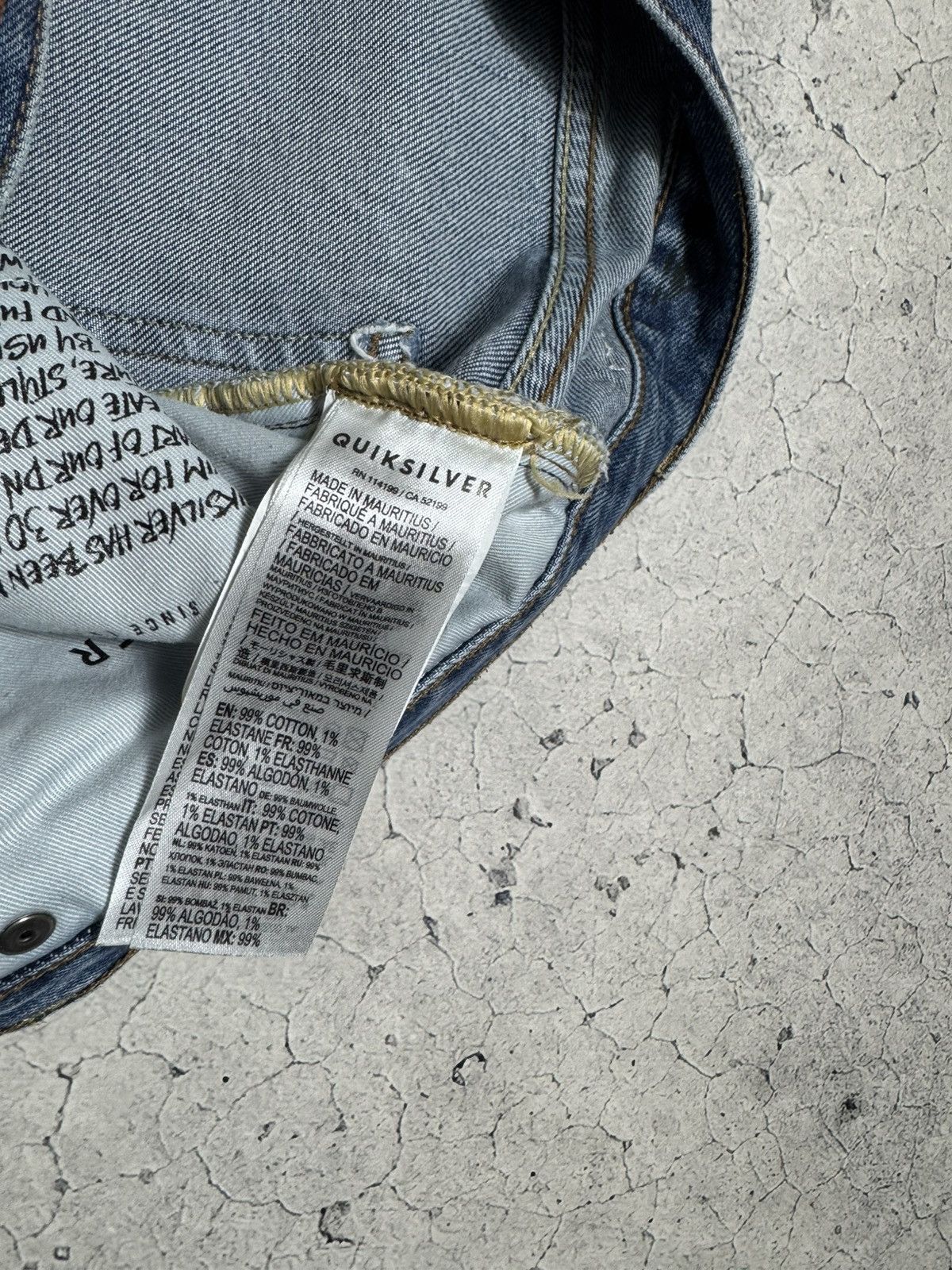 Quiksilver Quiksilver Baggy Denim Jeans 34x32 Size US 34 / EU 50 - 8 Thumbnail