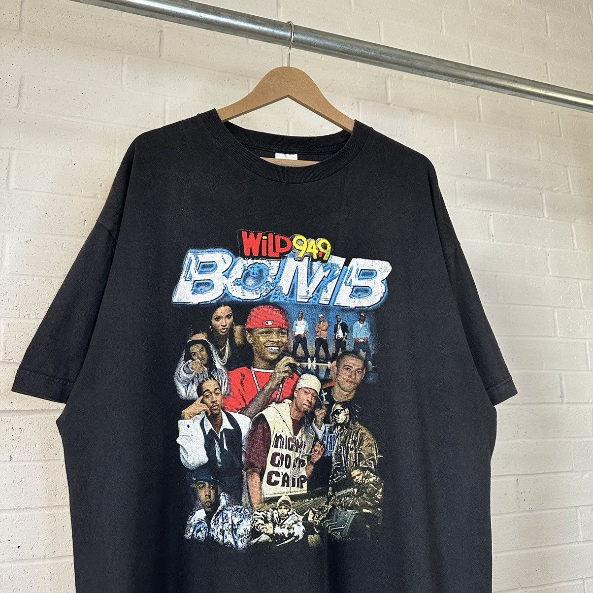 Vintage Wild 94.9 Bomb 2007 Hip-Hop Music Festival T-Shirt Size US XXL / EU 58 / 5 - 4 Thumbnail