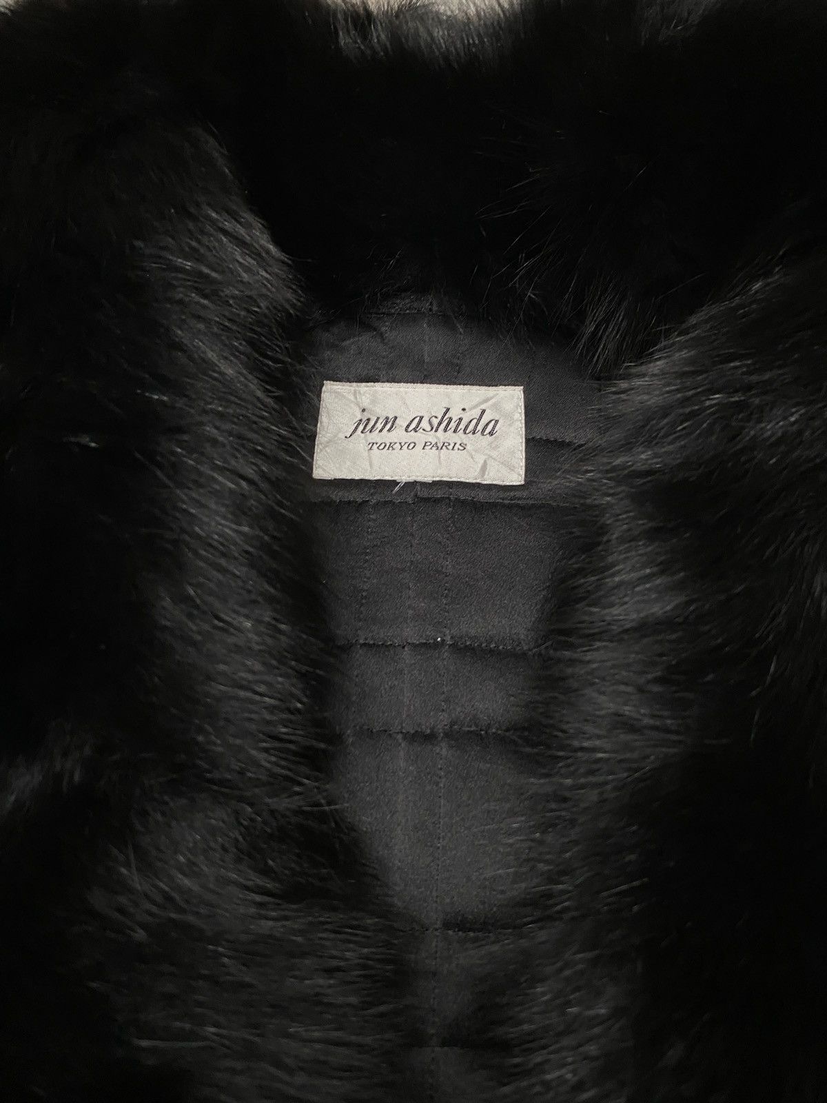 Japanese Brand Vintage Japanese Brand Jun Ashida Fur Jacket 1990s Size US L / EU 52-54 / 3 - 5 Thumbnail
