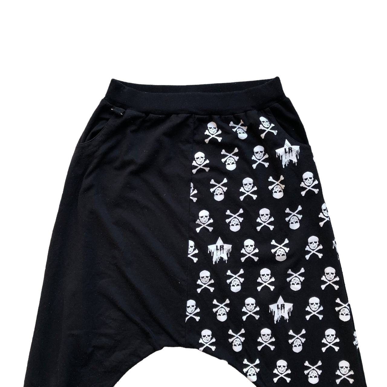 Seditionaries SUPER LOVER SKULLS HAREM BAGGY PANTS Size US 35 - 8 Thumbnail