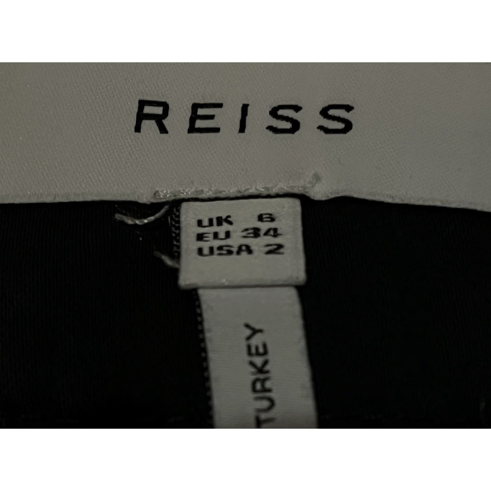 Reiss Reiss Women's Chino Shorts Sz 6 Cotton Twill Flat Front Navy Summer Classic Size 28" / US 6 / IT 42 - 3 Thumbnail