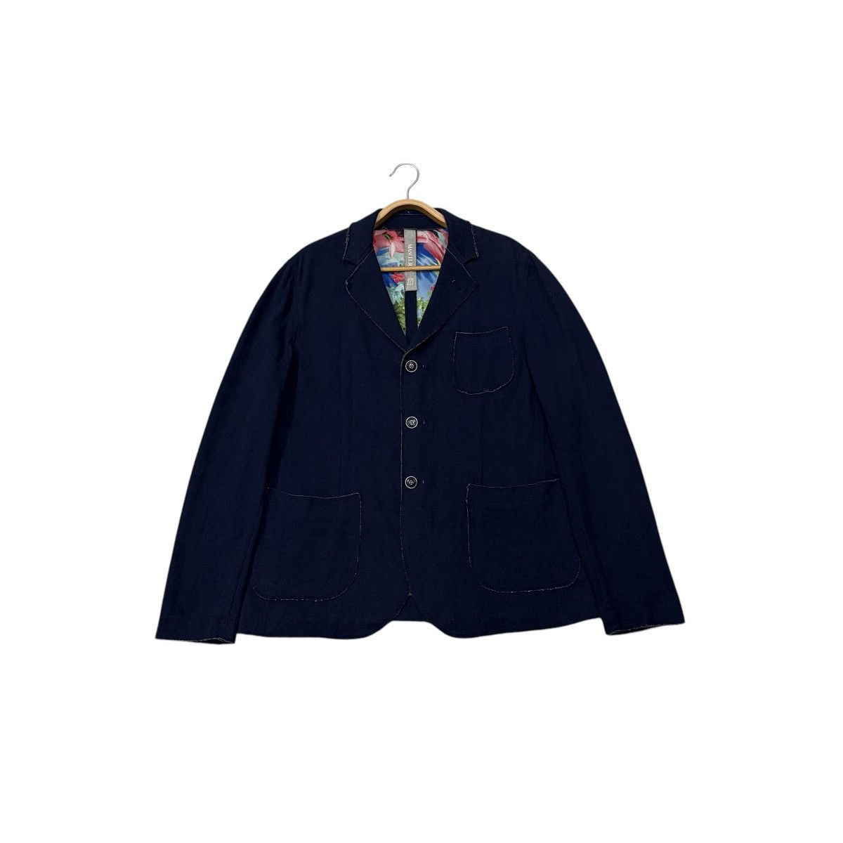 Manuel Ritz Vintage Manuel Ritz Deconstructred Chore Floral Jacket Size US L / EU 52-54 / 3 - 2 Thumbnail