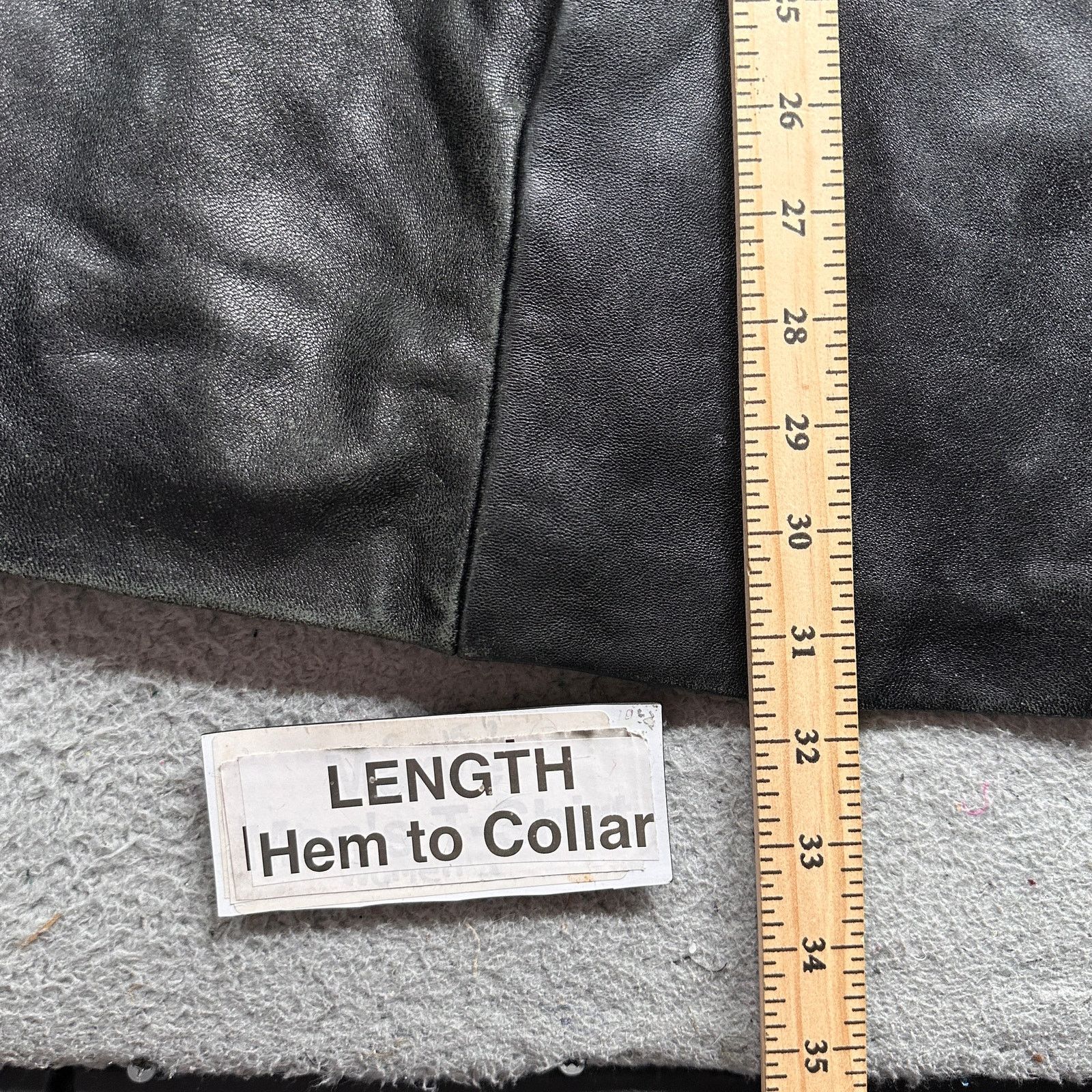 Alfani Vintage Alfani Woman Lamb Leather Coat Womens 2X Black Size XXL / US 16-18 / IT 52-54 - 5 Thumbnail