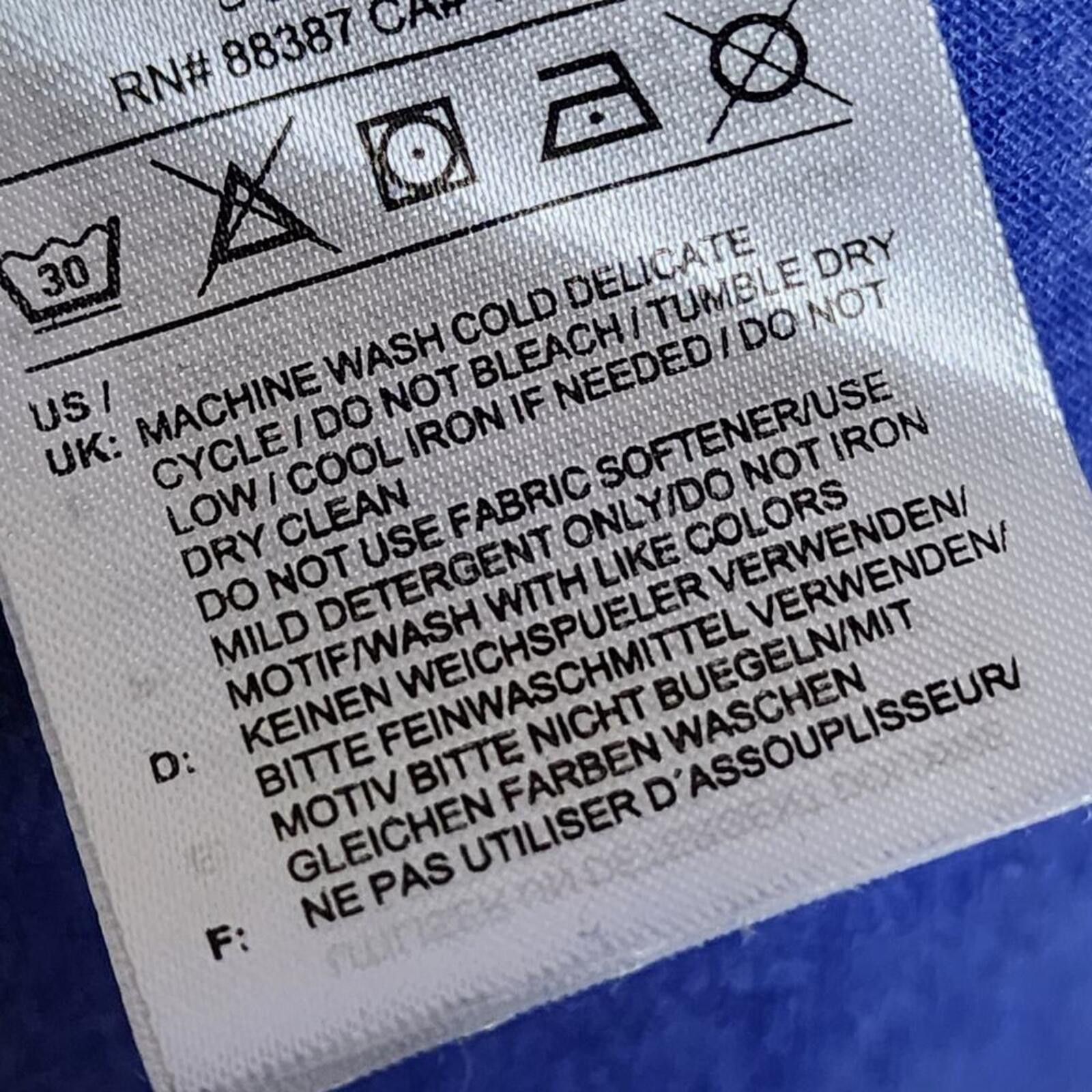 Adidas Adidas XXL Blue Tee Shirt Size US XXL / EU 58 / 5 - 4 Thumbnail