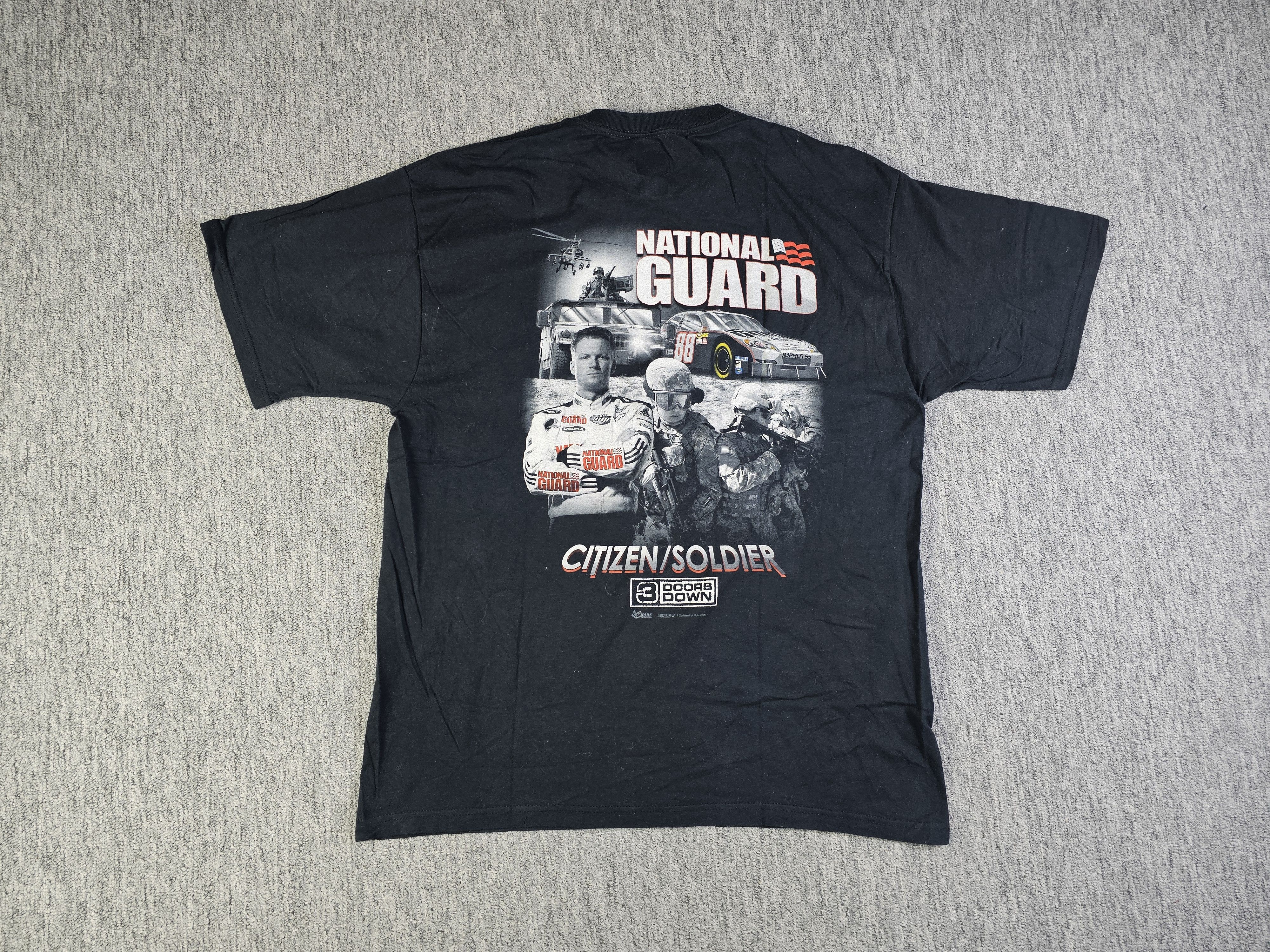Chase Authentics Dale Earnhardt Jr #88 National Guard Citizen Soldier Tee XL Size US XL / EU 56 / 4 - 6 Thumbnail
