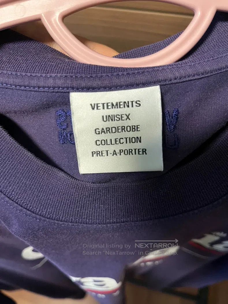 Vetements Vetements Short Sleeve M Size Size US M / EU 48-50 / 2 - 4 Thumbnail
