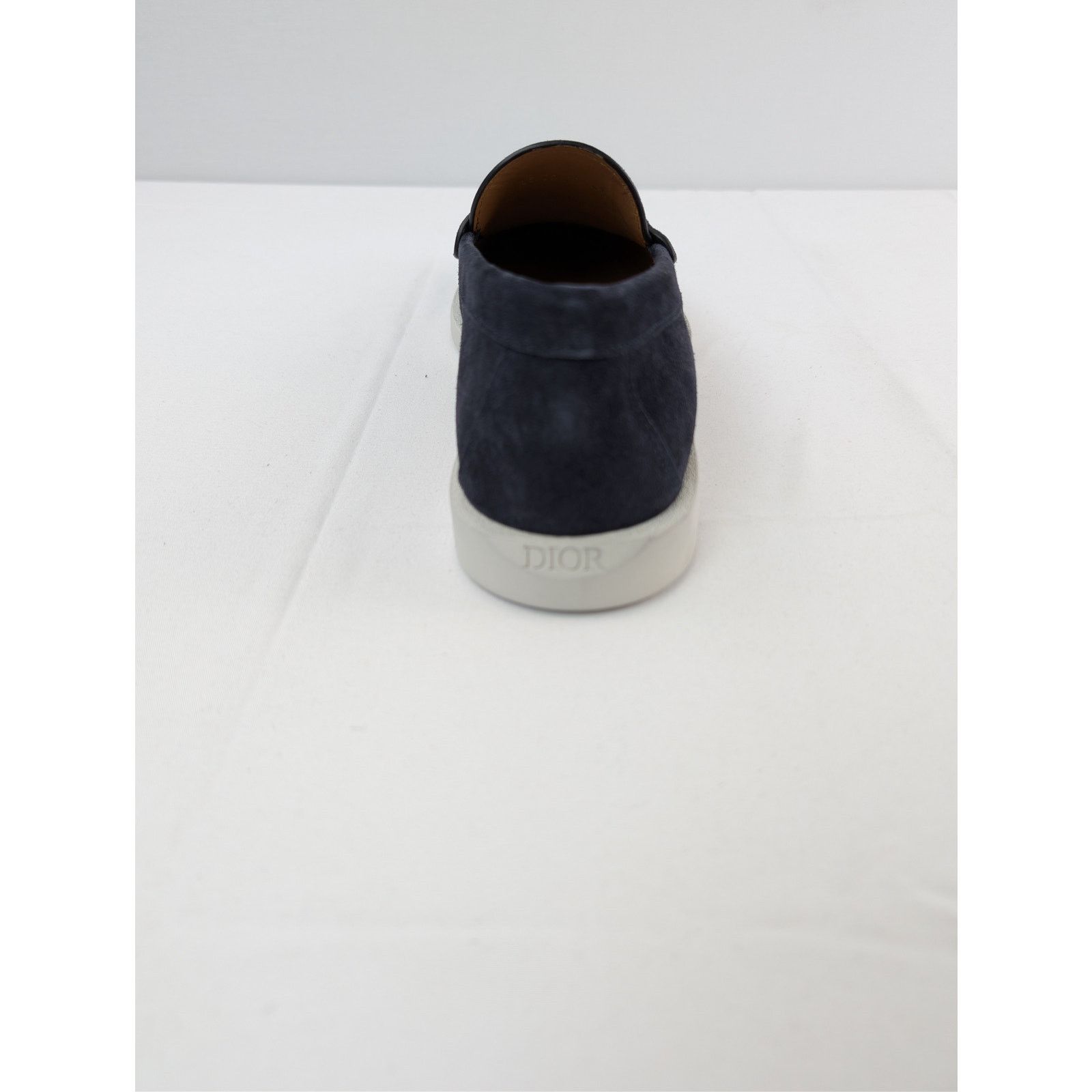 Dior o1rshd1 D'Granville suede Loafers Shoe Boots in navy blue Size US 8 / EU 41 - 15 Thumbnail
