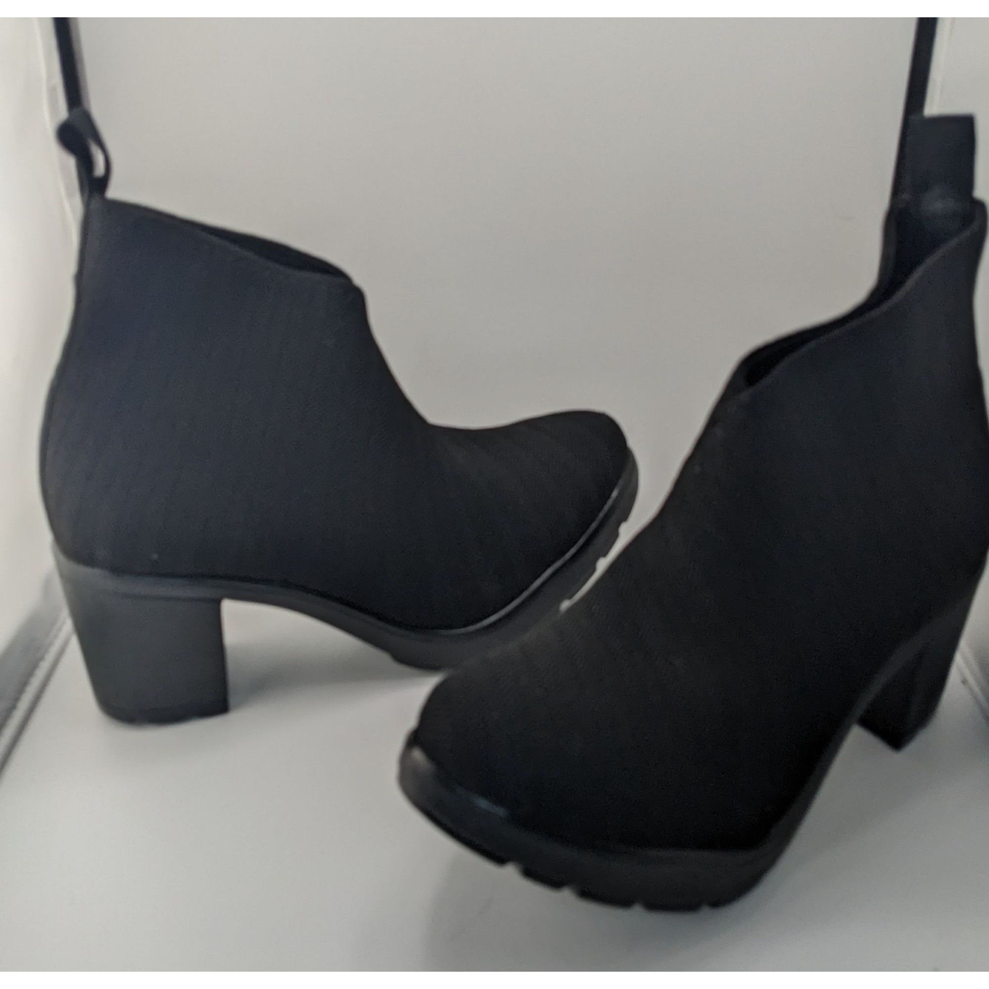 Other Charleston Shoe Cypress Boot Black Size 8 Textured Heeled An Size US 8 / IT 38 - 1 Thumbnail