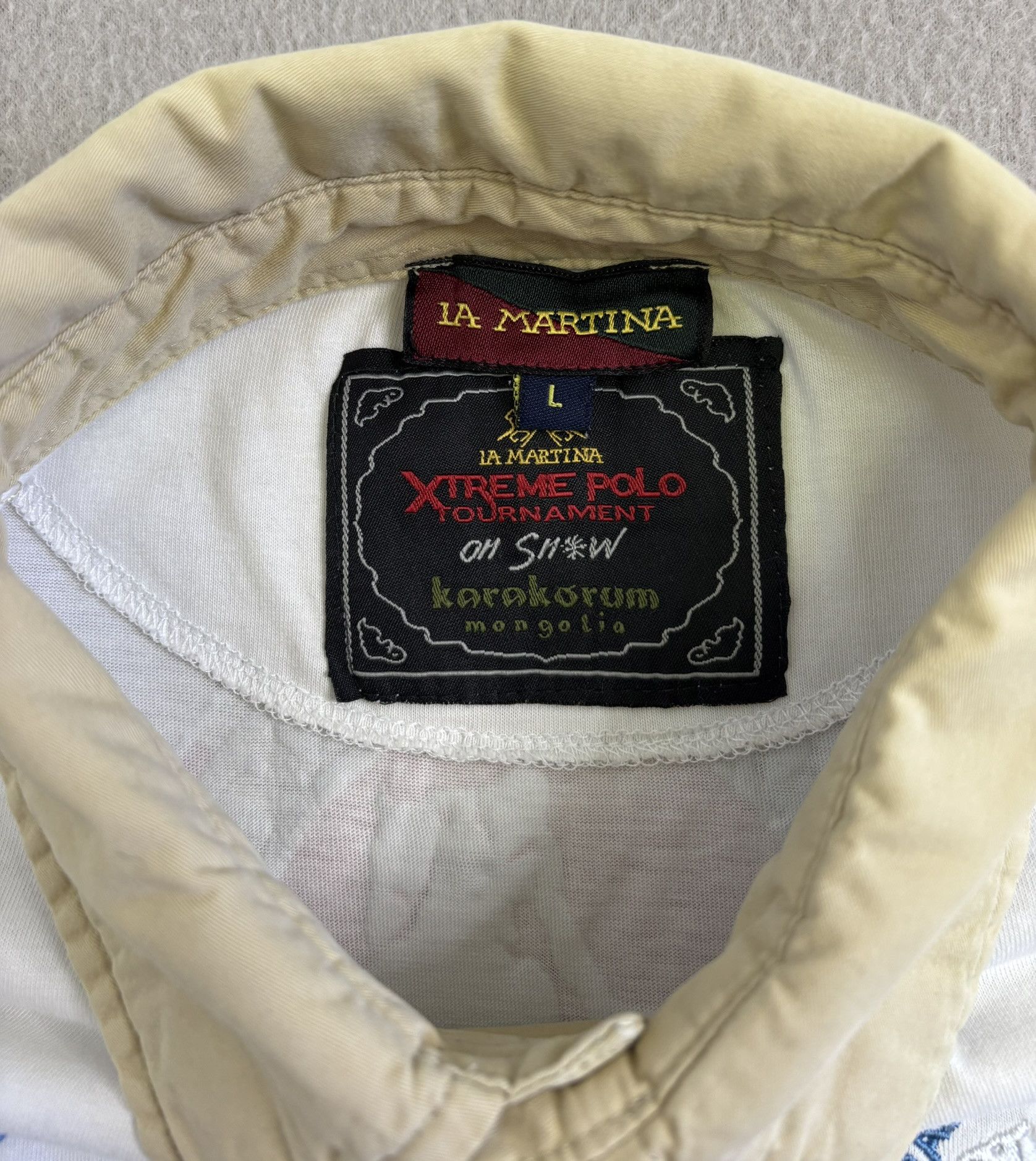 La Martina Polo La Martina Karakorum Mongolia Team Size L Size US L / EU 52-54 / 3 - 16 Thumbnail