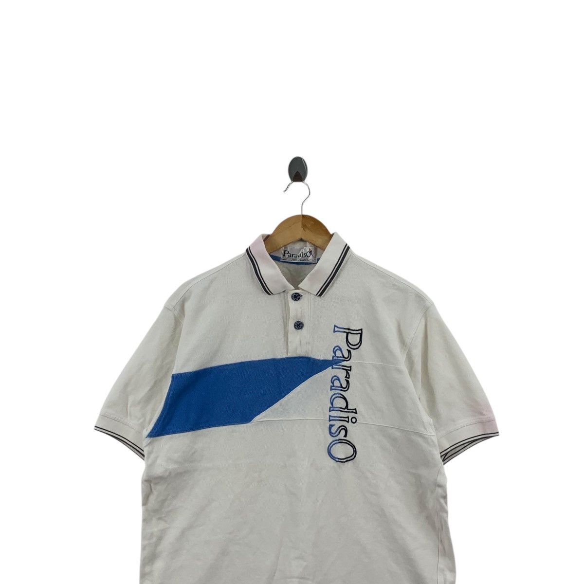 Vintage Vintage PARADISO GOLF COLLECTION Patch Polo Tee Shirt Top Size US L / EU 52-54 / 3 - 2 Thumbnail