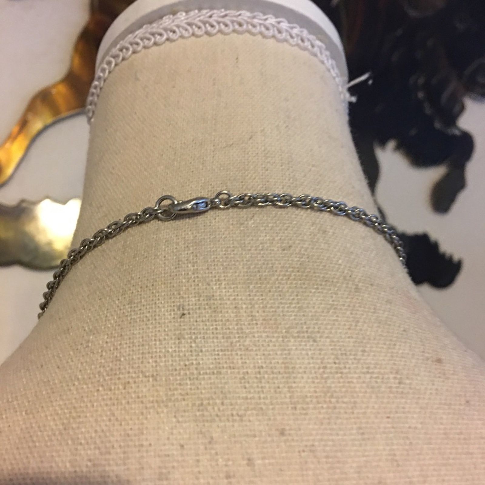Jewelry Large silver tone fish pendant on chain necklace Size ONE SIZE - 6 Thumbnail