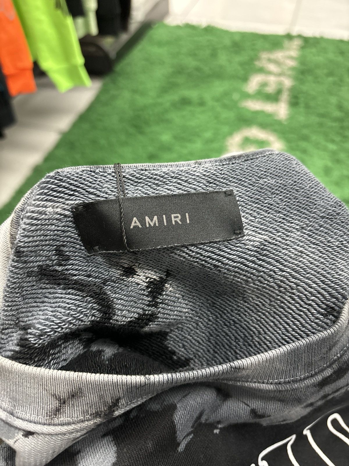 Amiri Amiri crewneck grey black Size US M / EU 48-50 / 2 - 4 Thumbnail