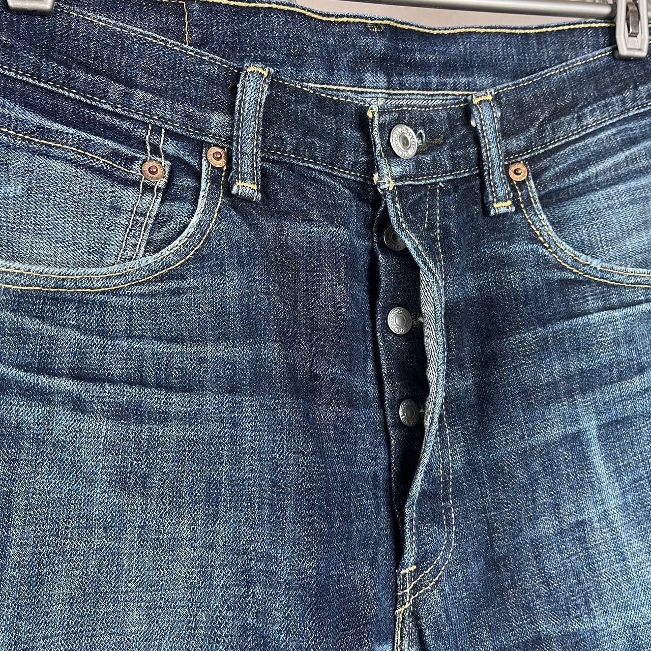 Levi's Levis 501xx Faded Distressed Denim Pants Made in Mexico Size US 34 / EU 50 - 13 Thumbnail
