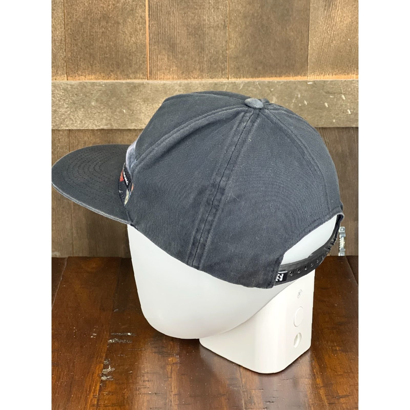 Billabong Billabong Hat Cap Snap Back Adult Black Floral Bird Of Paradise Hawaiian Beach A Size ONE SIZE - 3 Thumbnail