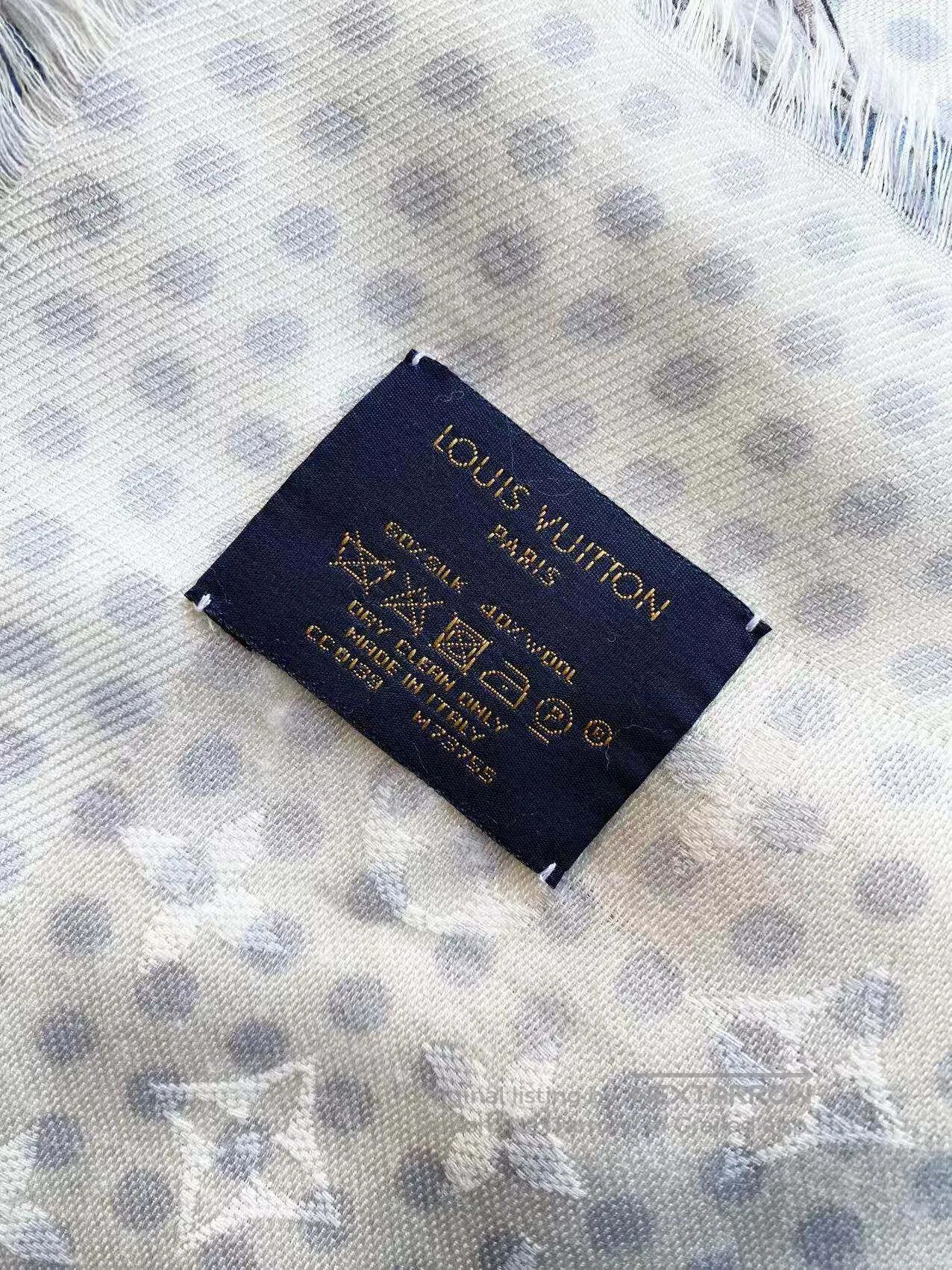Louis Vuitton Louis Vuitton Floral polka dot scarf| Size ONE SIZE - 5 Thumbnail
