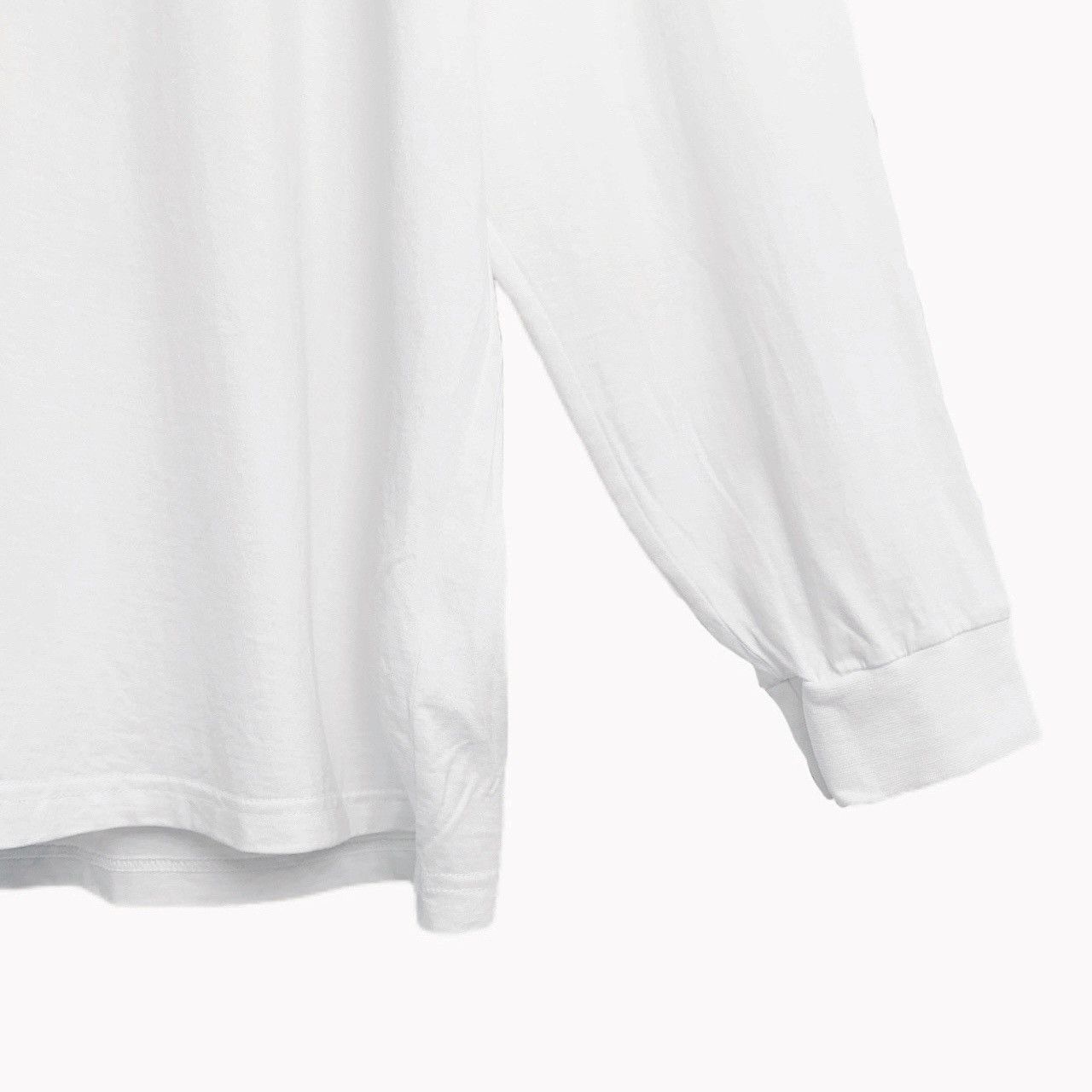 Burberry Burberry White Long Sleeve Sweatshirt K26WX Size US XL / EU 56 / 4 - 4 Thumbnail
