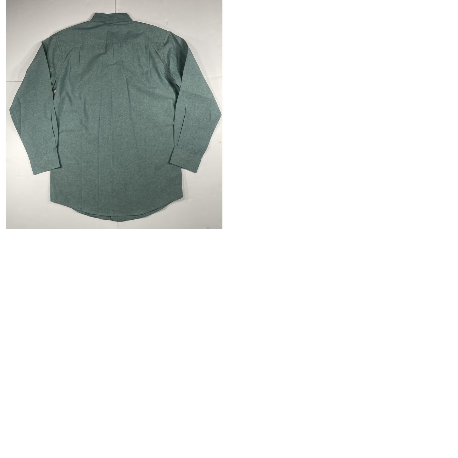 Vintage Backpacker Shirt Mens M Gray Long Sleeve Button Front Casual Solid Cotton Blend Size US M / EU 48-50 / 2 - 9 Thumbnail