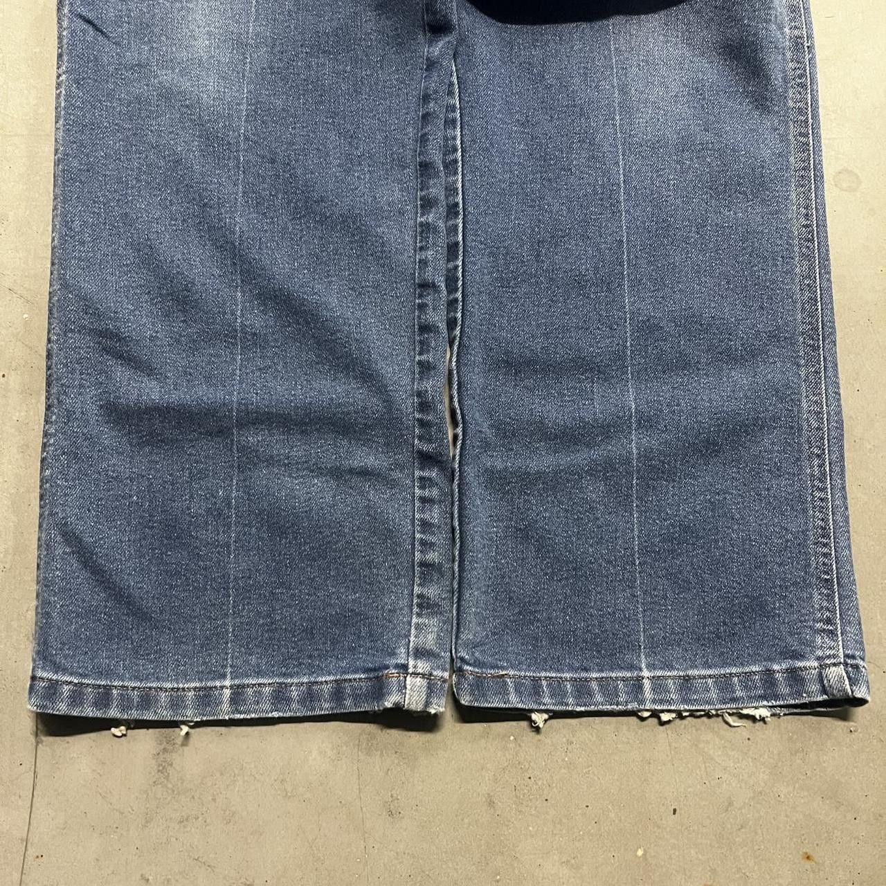 Japanese Brand × Vintage Vintage Y2K/2000s Skater Style Medium Wash Denim Jeans! Size US 36 / EU 52 - 5 Thumbnail