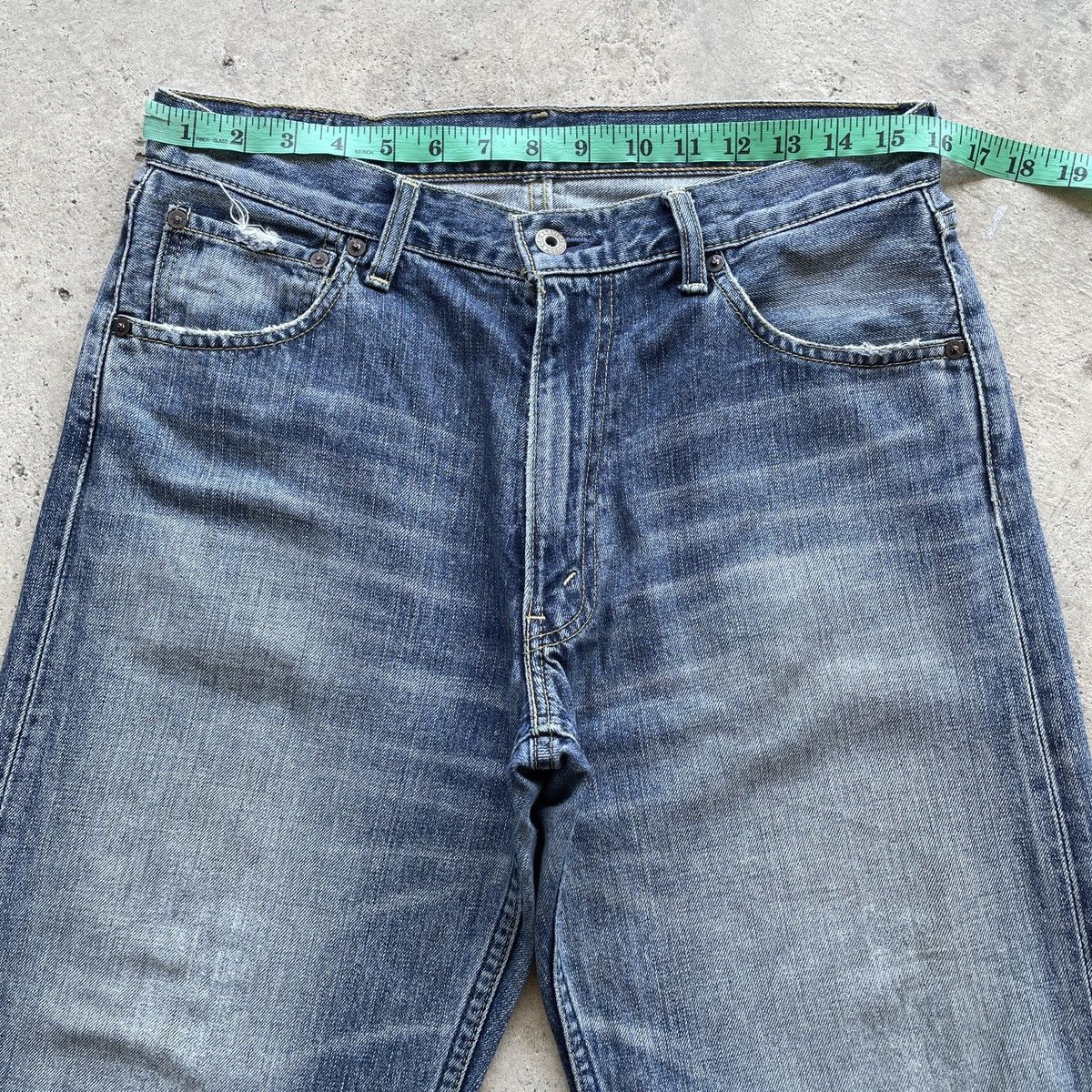 Levi's Vintage Levi’s 503 Distressed Jeans Faded Denim Pants W32 Size US 32 / EU 48 - 5 Thumbnail