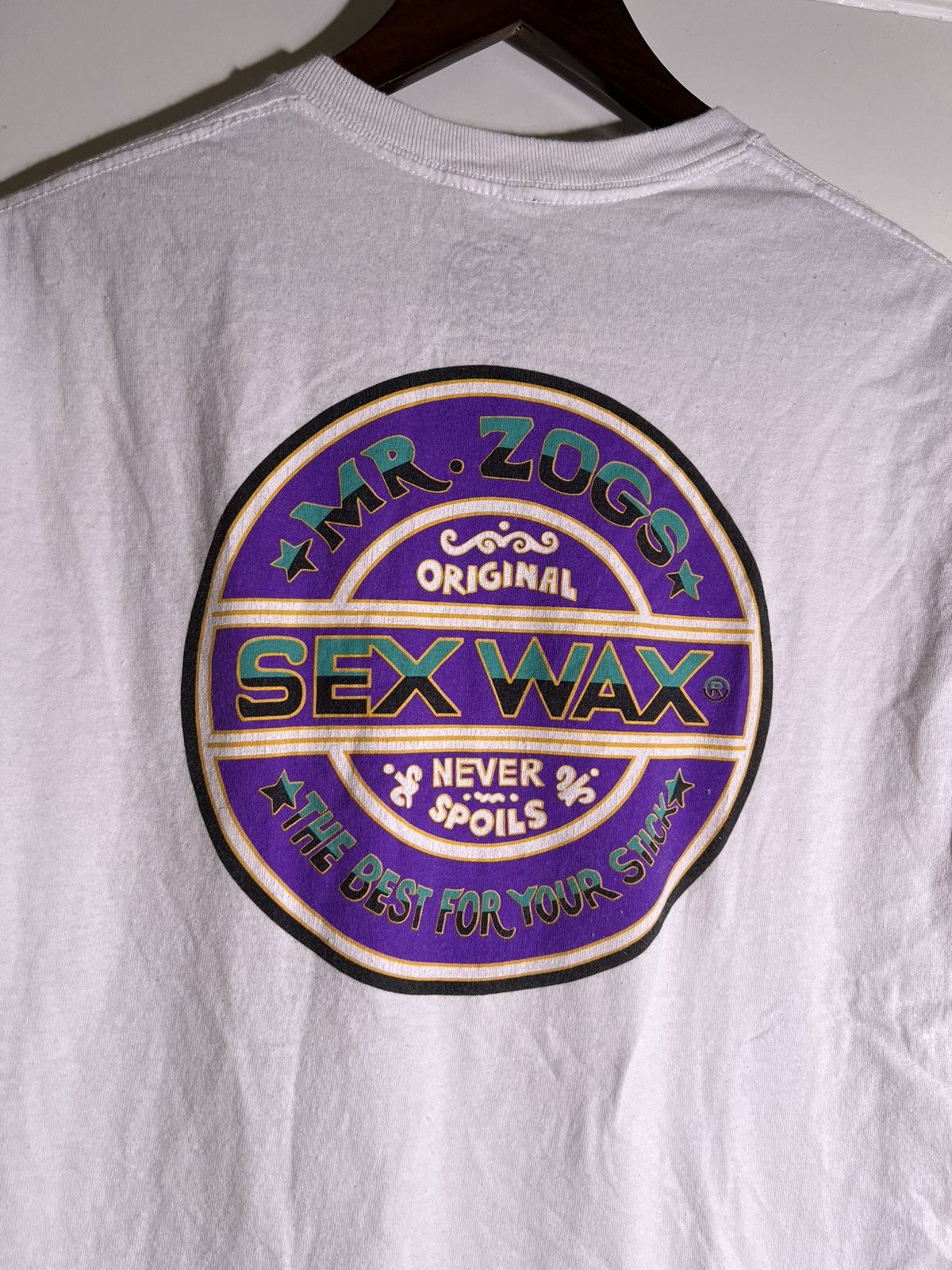Vintage Y2K 2000’s VTG Vintage Mr. Zogs Sex Wax Retro Streetwear Tee Size US M / EU 48-50 / 2 - 6 Thumbnail