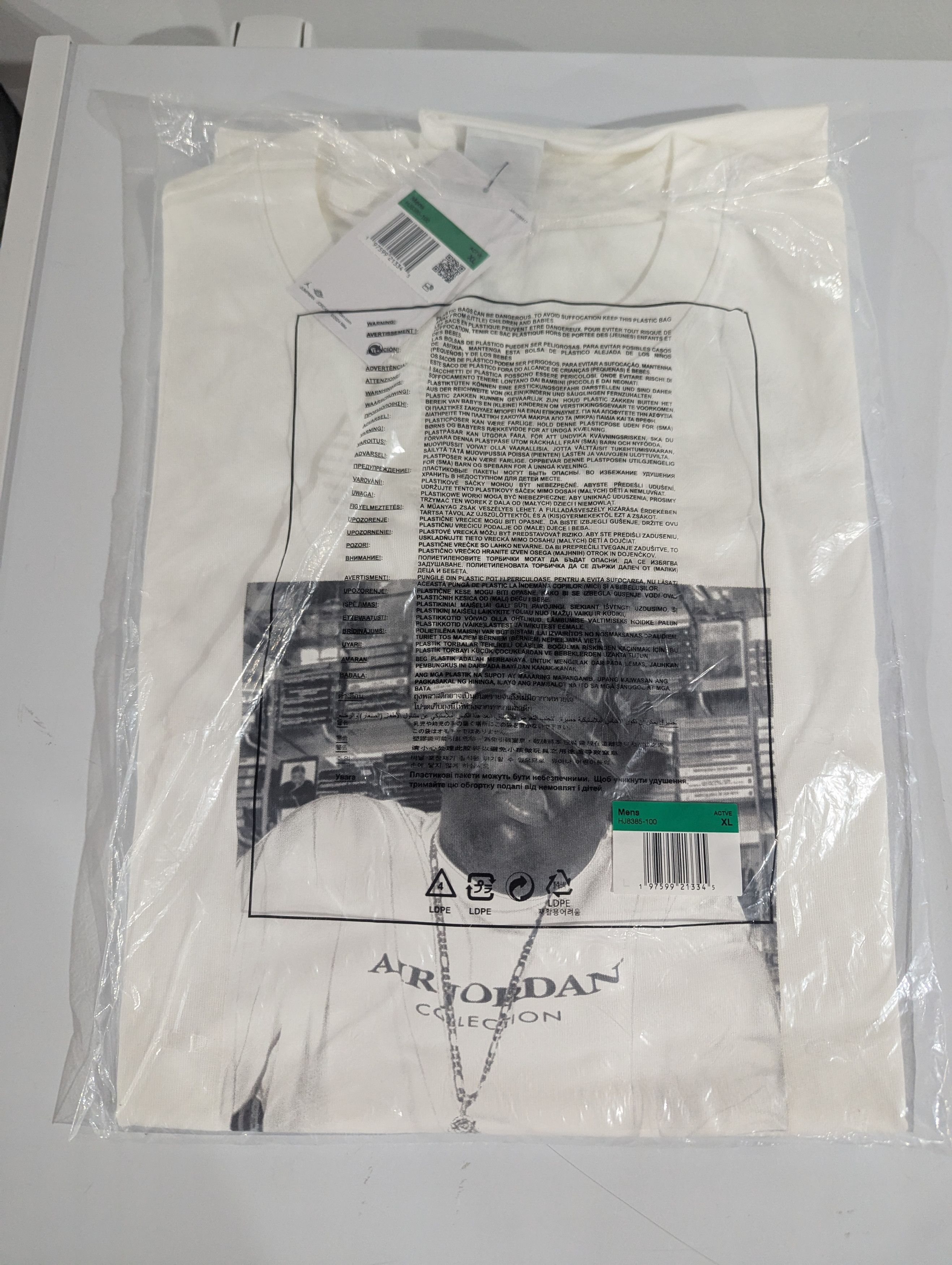 Jordan Brand × Supreme Supreme x Jordan Biggie S/S Top Size US XL / EU 56 / 4 - 4 Thumbnail