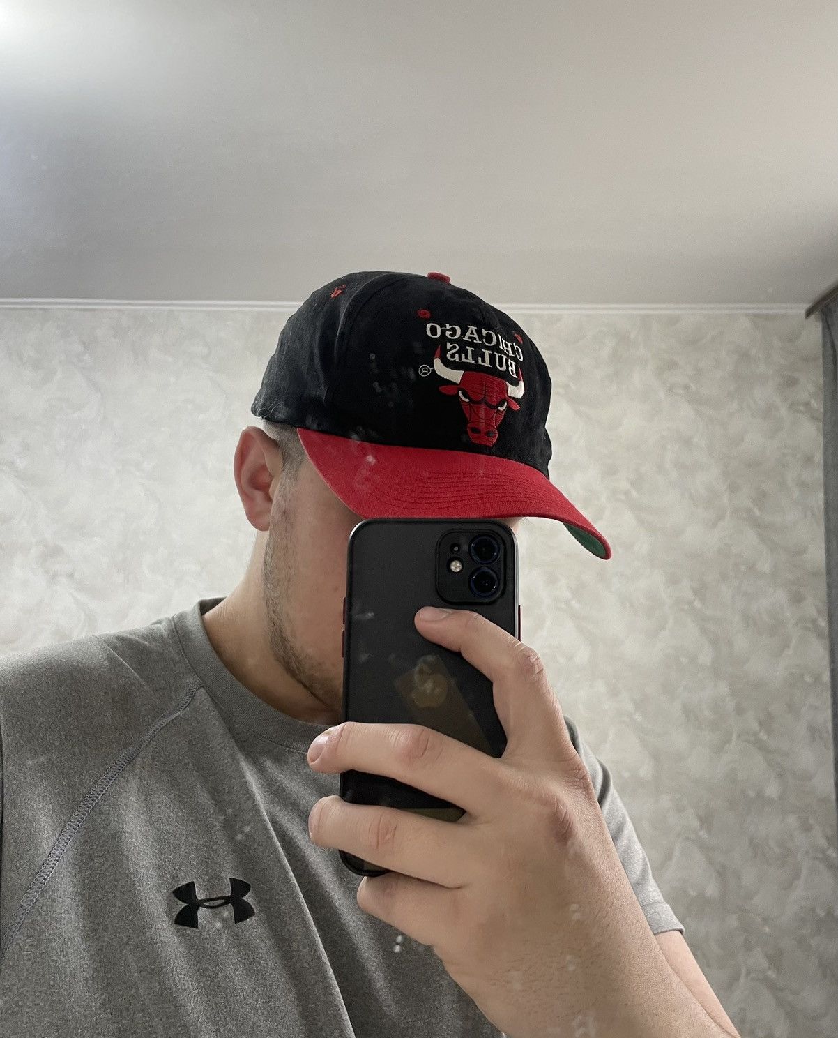 Japanese Brand × NBA × Vintage Vintage NBA Me's Cap Hat Chicago Bulls 90s USA Size ONE SIZE - 7 Thumbnail