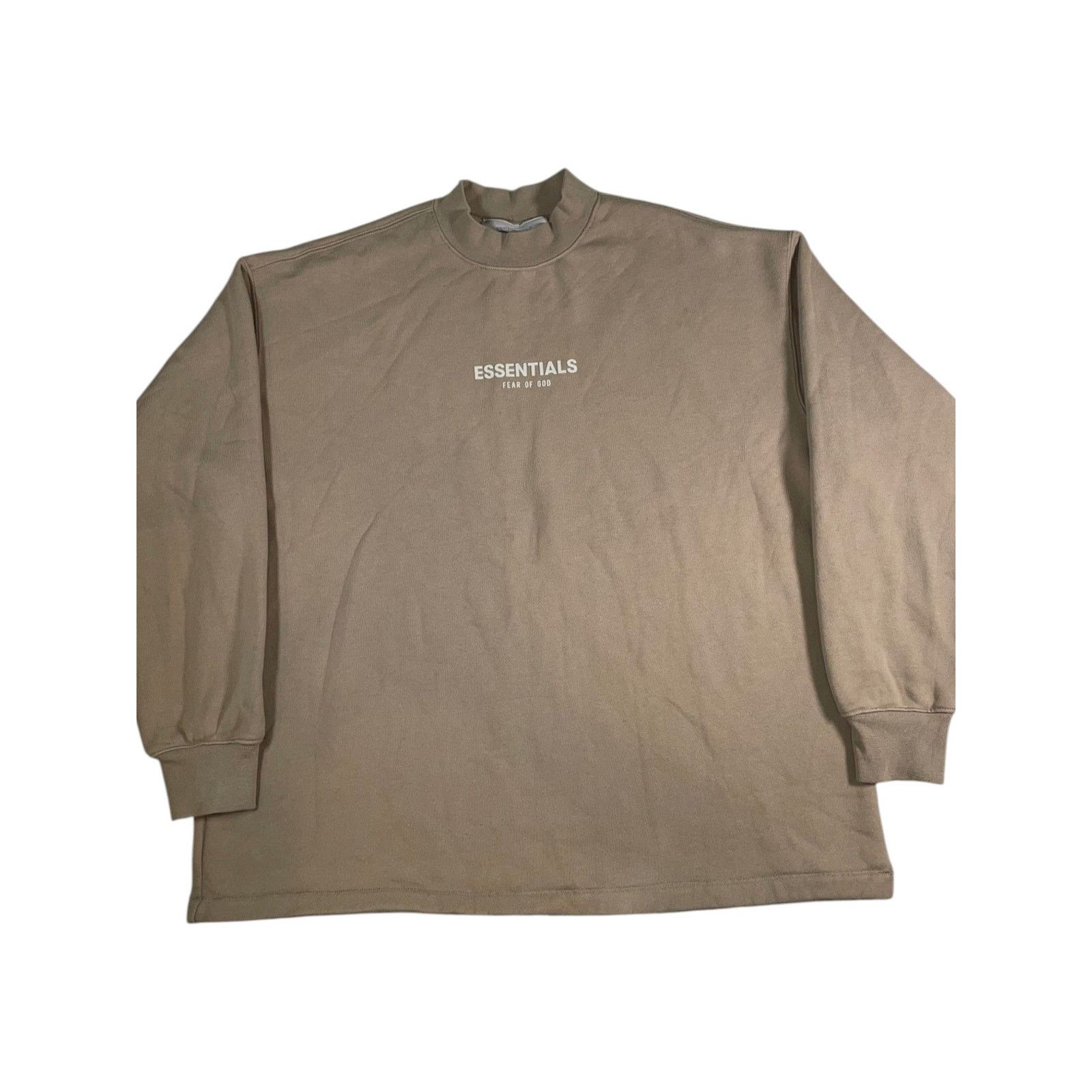 Essentials Essentials Relaxed Tan Crewneck Size US XXS / EU 40 - 1 Thumbnail