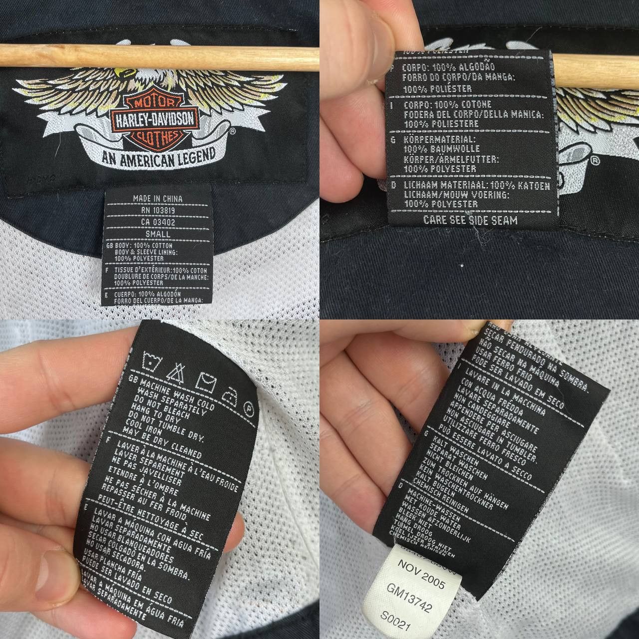 Harley Davidson Harley Davidson Motorcycle Biker Jacket Racing Size S Size S / US 4 / IT 40 - 17 Thumbnail