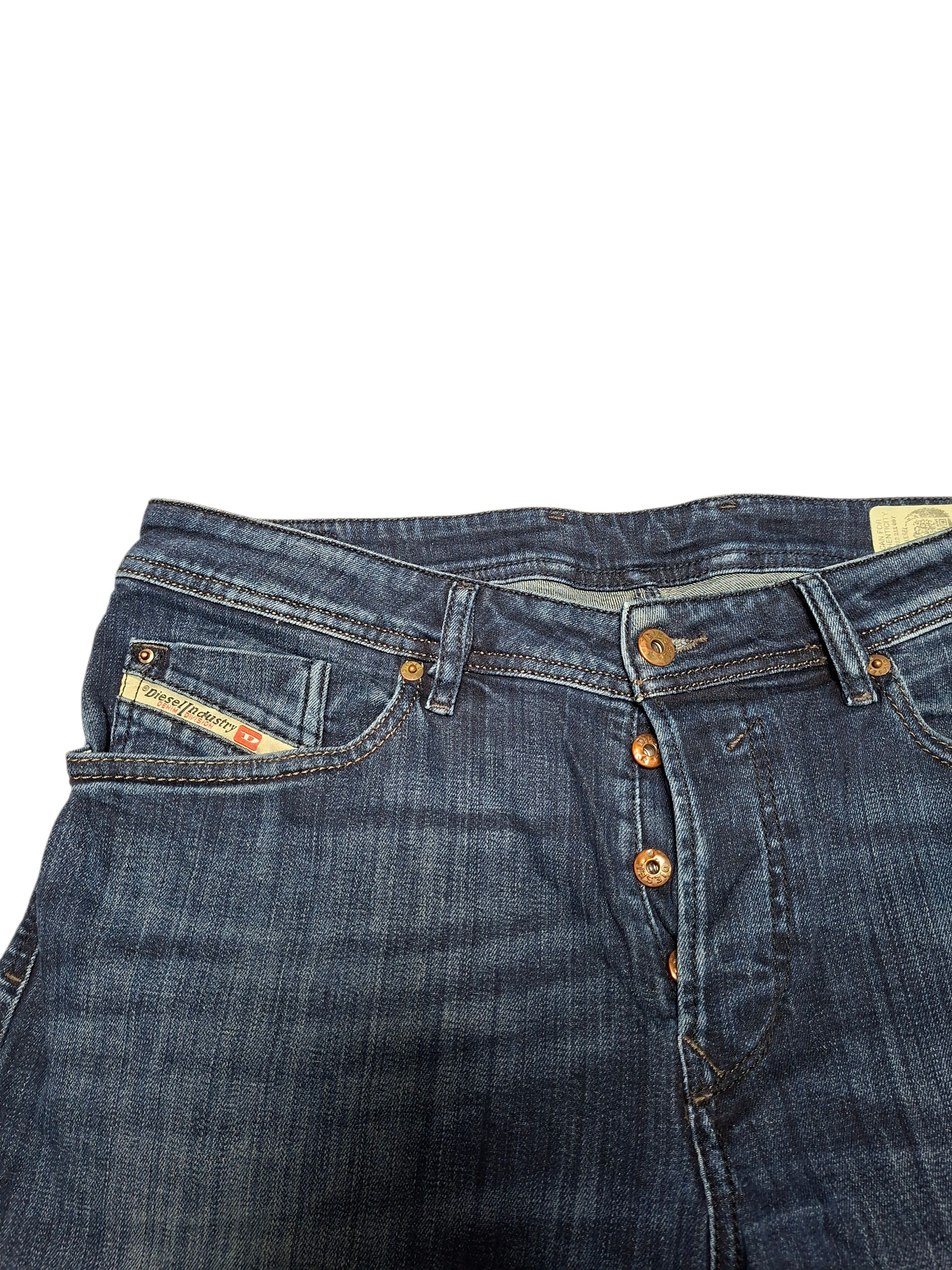 Diesel DIESEL WAYKEE REGULAR STRAIGHT W32 L30 VINTAGE JEANS DENIM Size US 32 / EU 48 - 2 Thumbnail