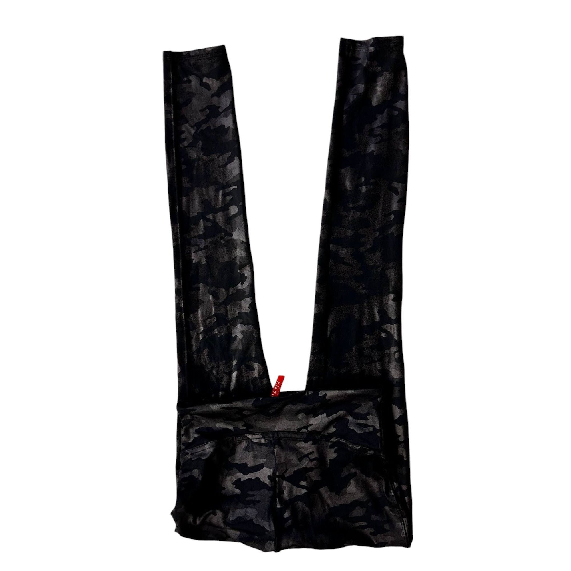 Spanx Spanx Look At Me Now Black Camo Leggings XS Extra Small Size 22" - 10 Thumbnail