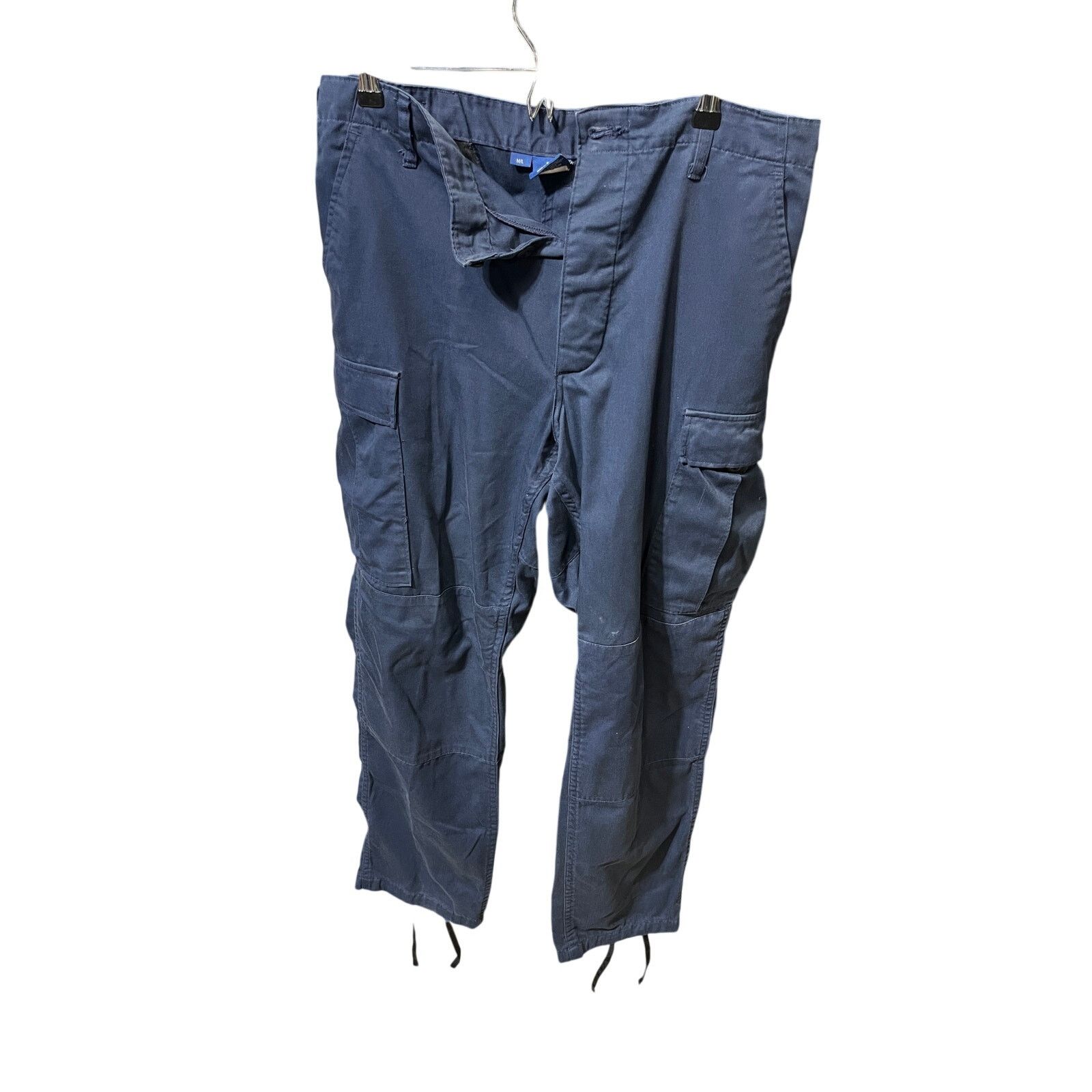 Levi's Blue Cargo Pants Fits M-L Adustable Size US 35 - 1 Preview