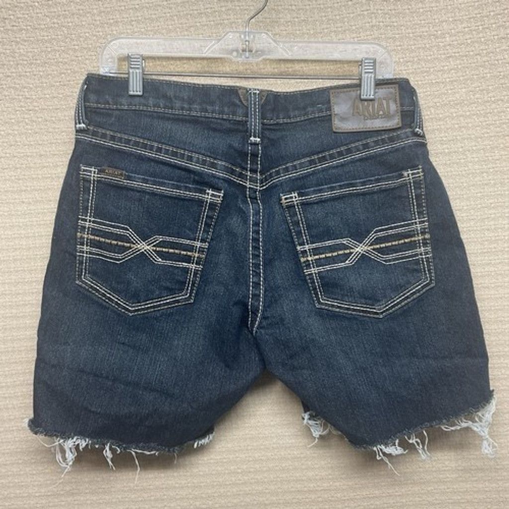 Ariat Ariat M4 Relaxed Blue Cutoff Jean Shorts Unisex Adult 32x32 Size US 32 / EU 48 - 7 Thumbnail