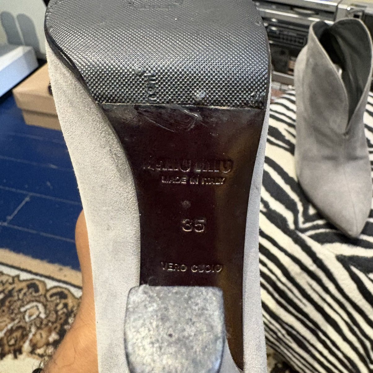 Miu Miu Miu Miu By Issey Miyake Heels Size US 5 / IT 35 - 4 Thumbnail