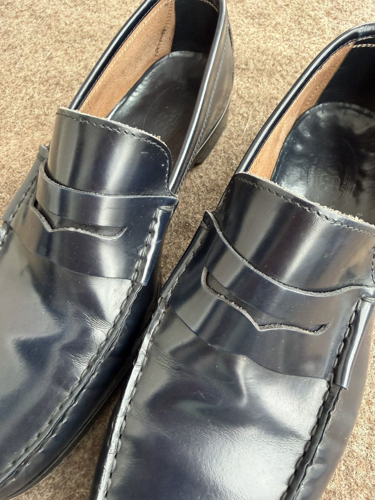 Other Joss Leather Penny Loafers Size US 10 / EU 43 - 6 Thumbnail