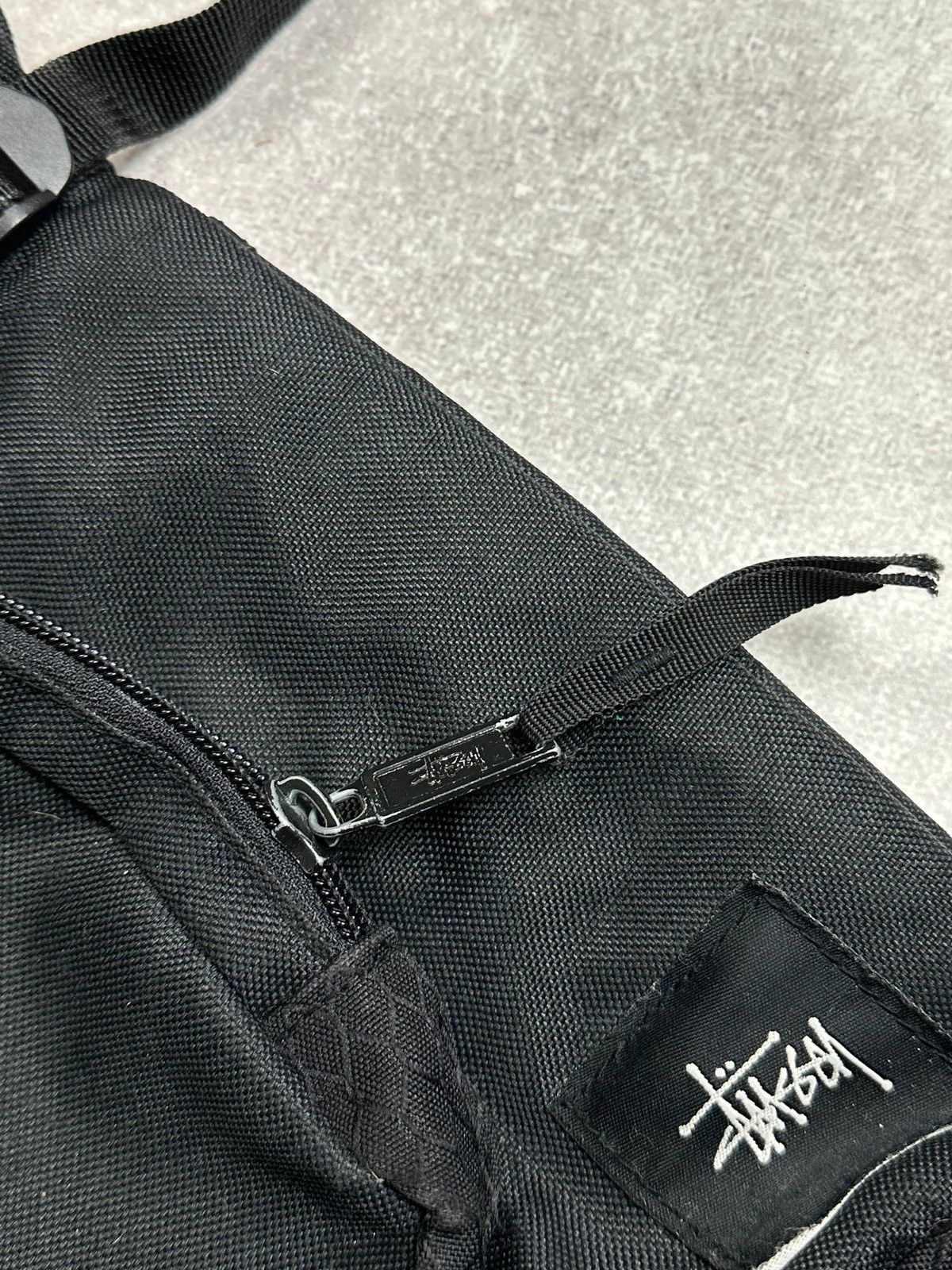Stussy Vintage Stussy Black Bag Rare Size ONE SIZE - 5 Thumbnail