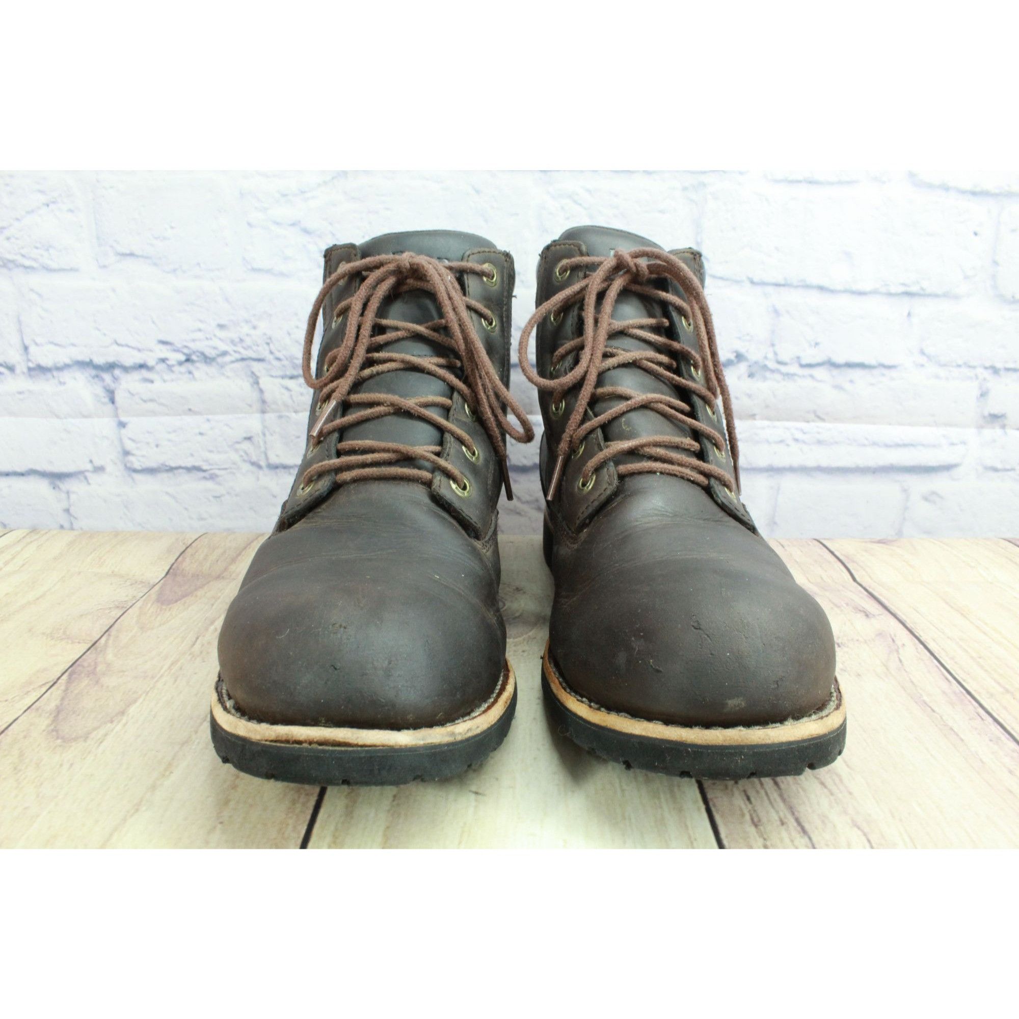 L.L. Bean × Leather LL Bean Bucksport Leather Plain Toe Waterproof Working Boots Size US 11 / EU 44 - 4 Thumbnail