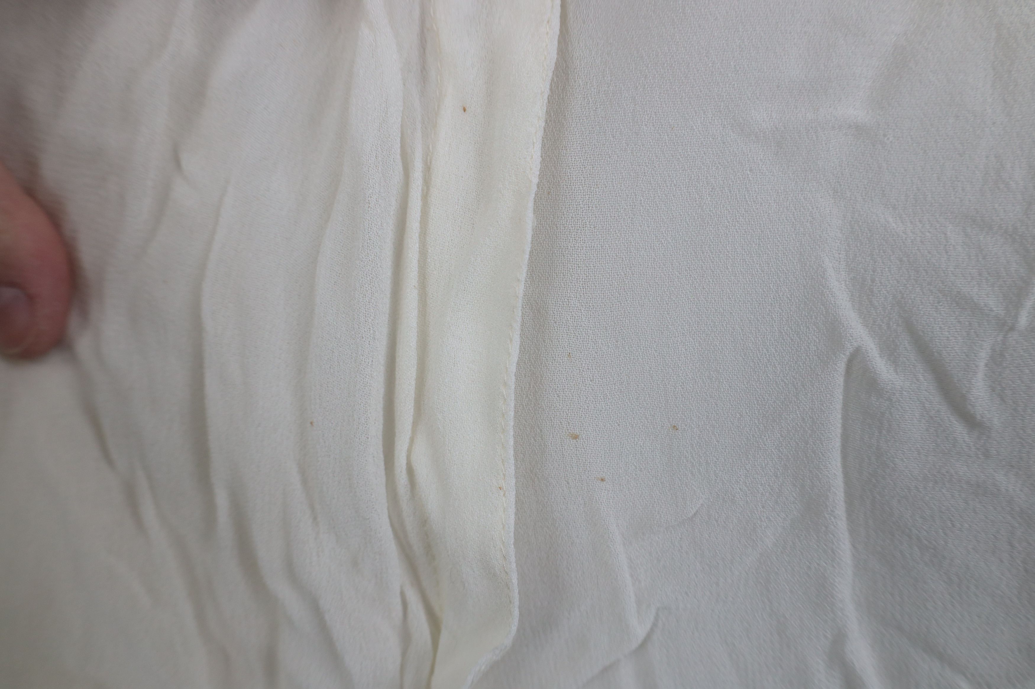 Vintage Deadstock Vintage 90s Babydoll Sheer Open Front Cardigan Size XL / US 12-14 / IT 48-50 - 6 Thumbnail